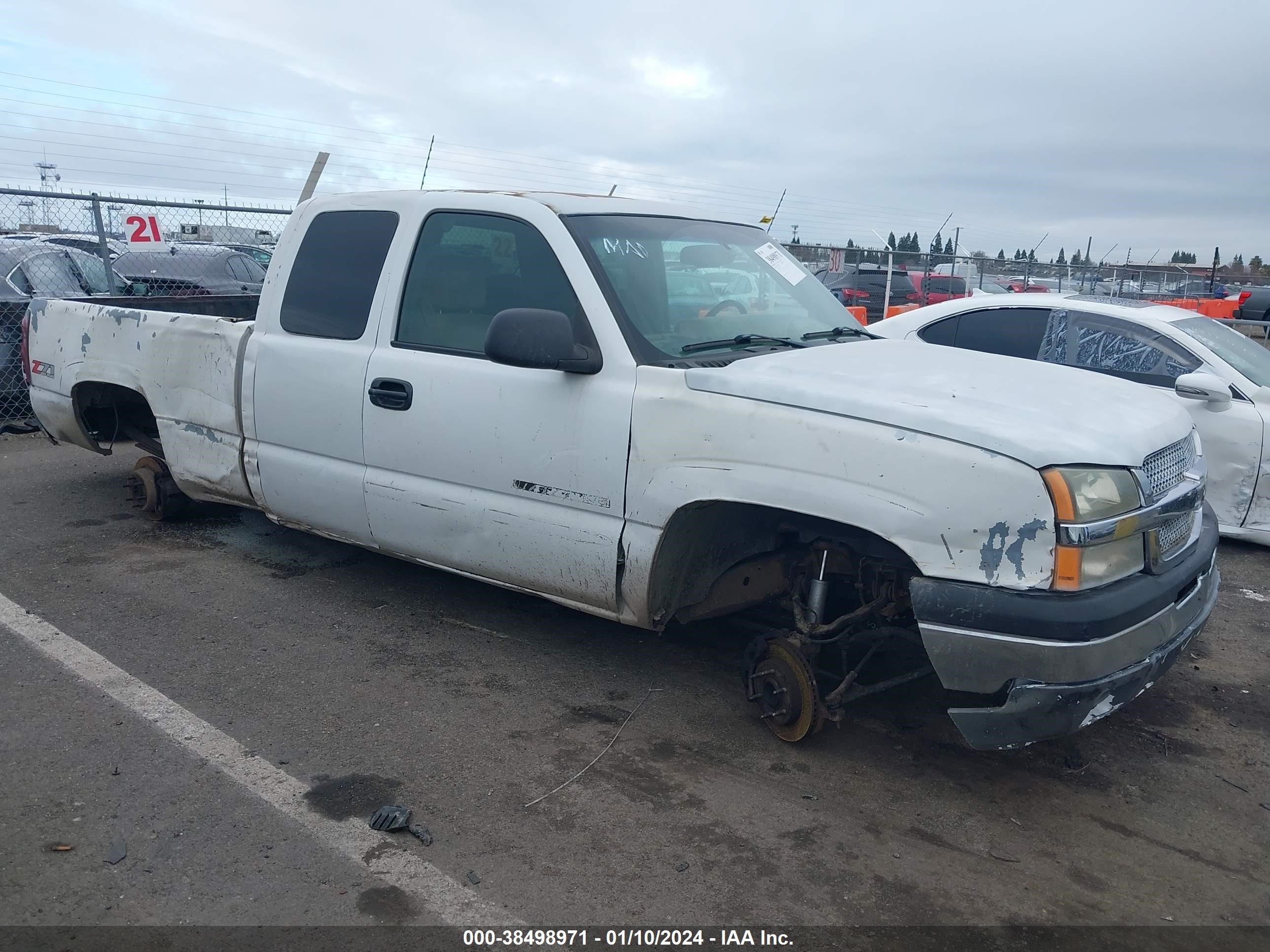 CHEVROLET SILVERADO 2004 2gcek19t341211531