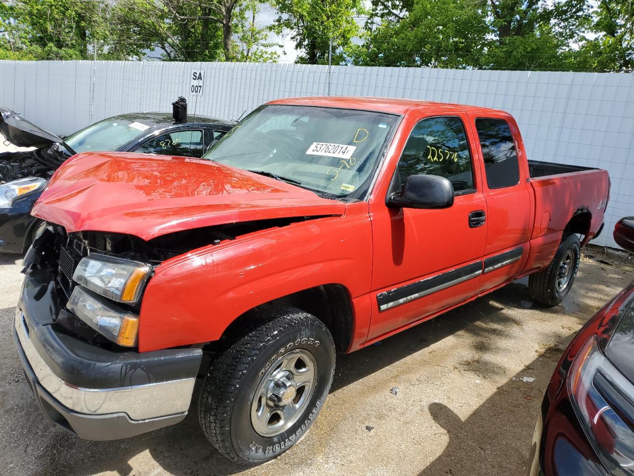 CHEVROLET SILVERADO 2004 2gcek19t341290697