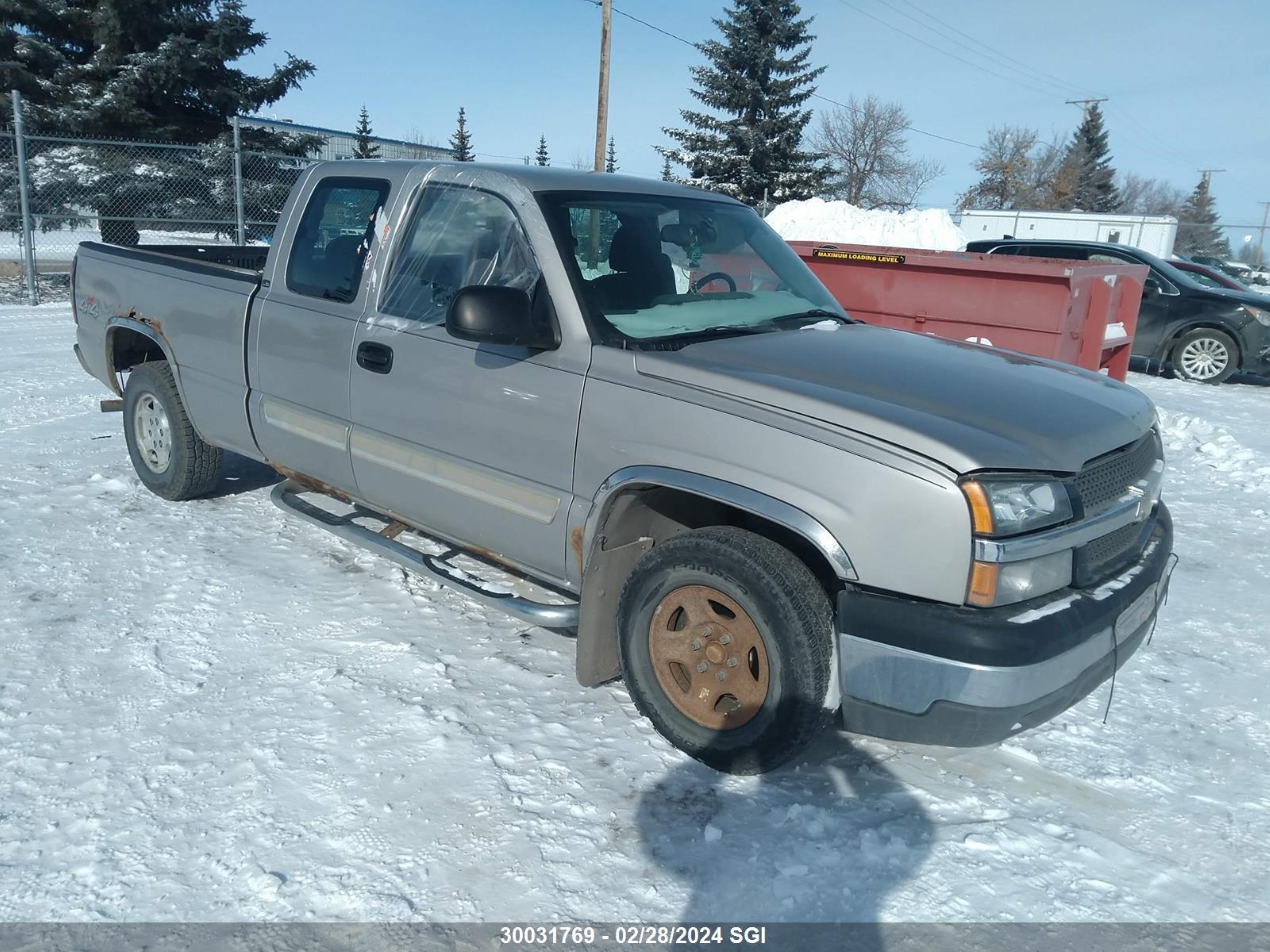 CHEVROLET SILVERADO 2004 2gcek19t341343012