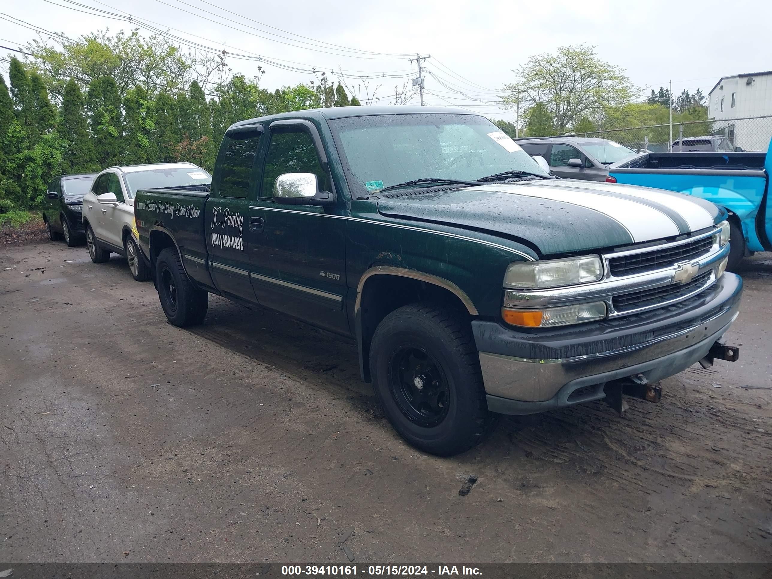 CHEVROLET SILVERADO 2001 2gcek19t411276464