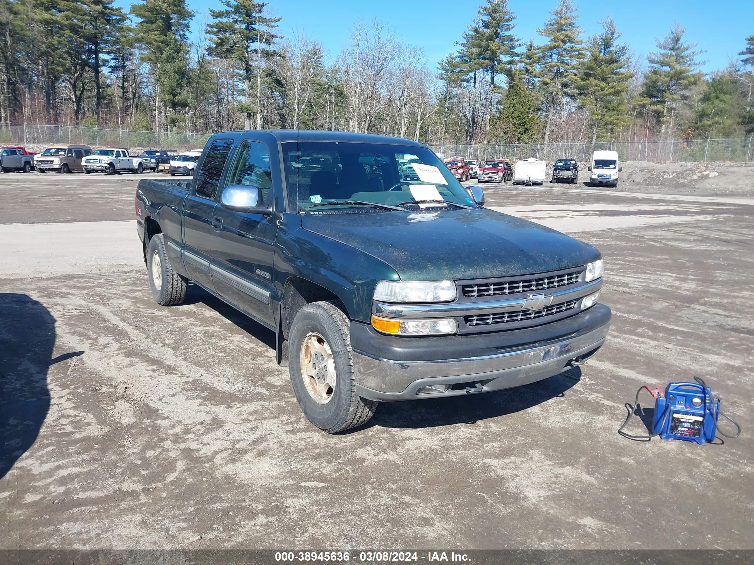 CHEVROLET SILVERADO 2002 2gcek19t421280273