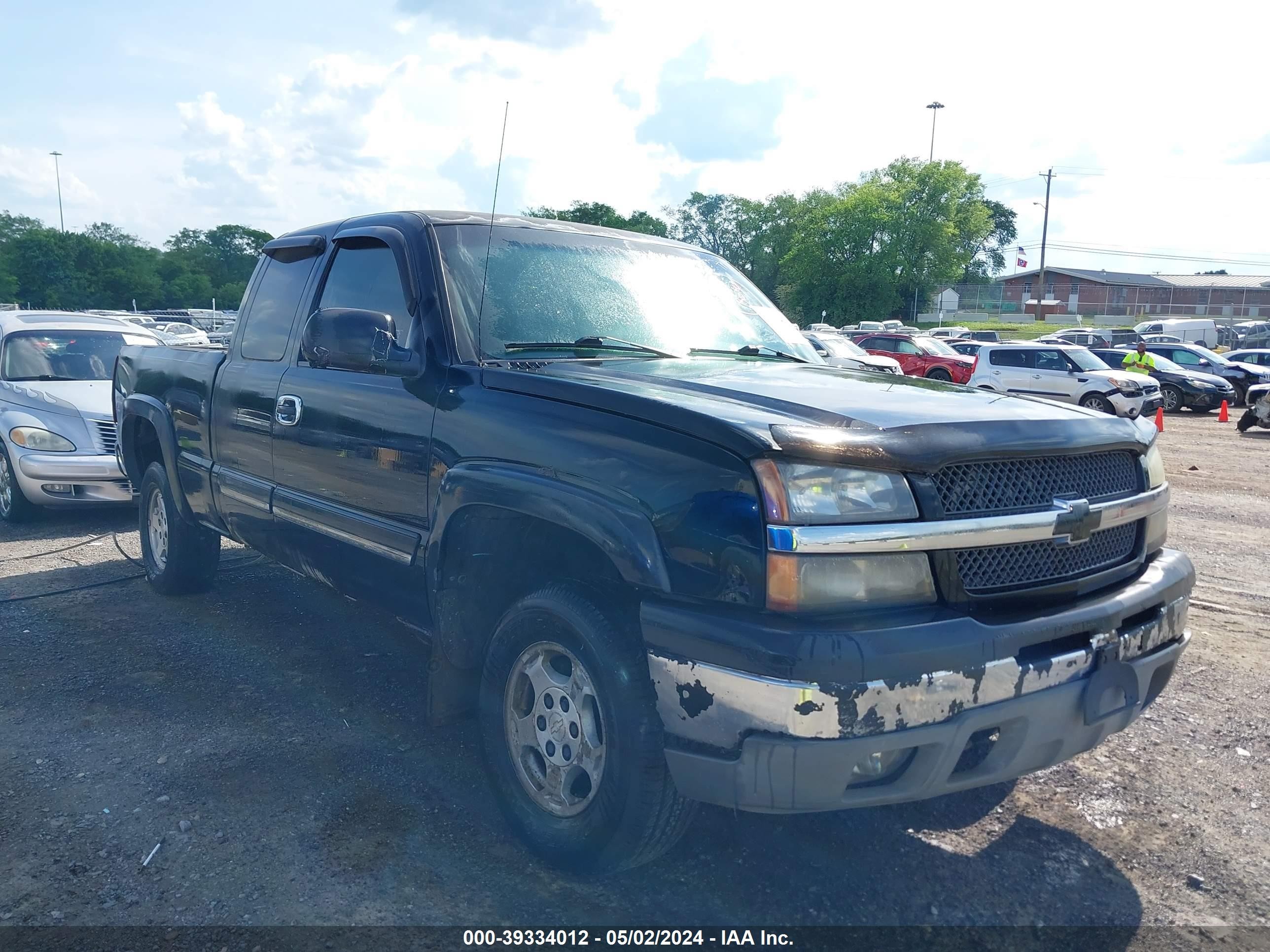 CHEVROLET SILVERADO 2003 2gcek19t431163214