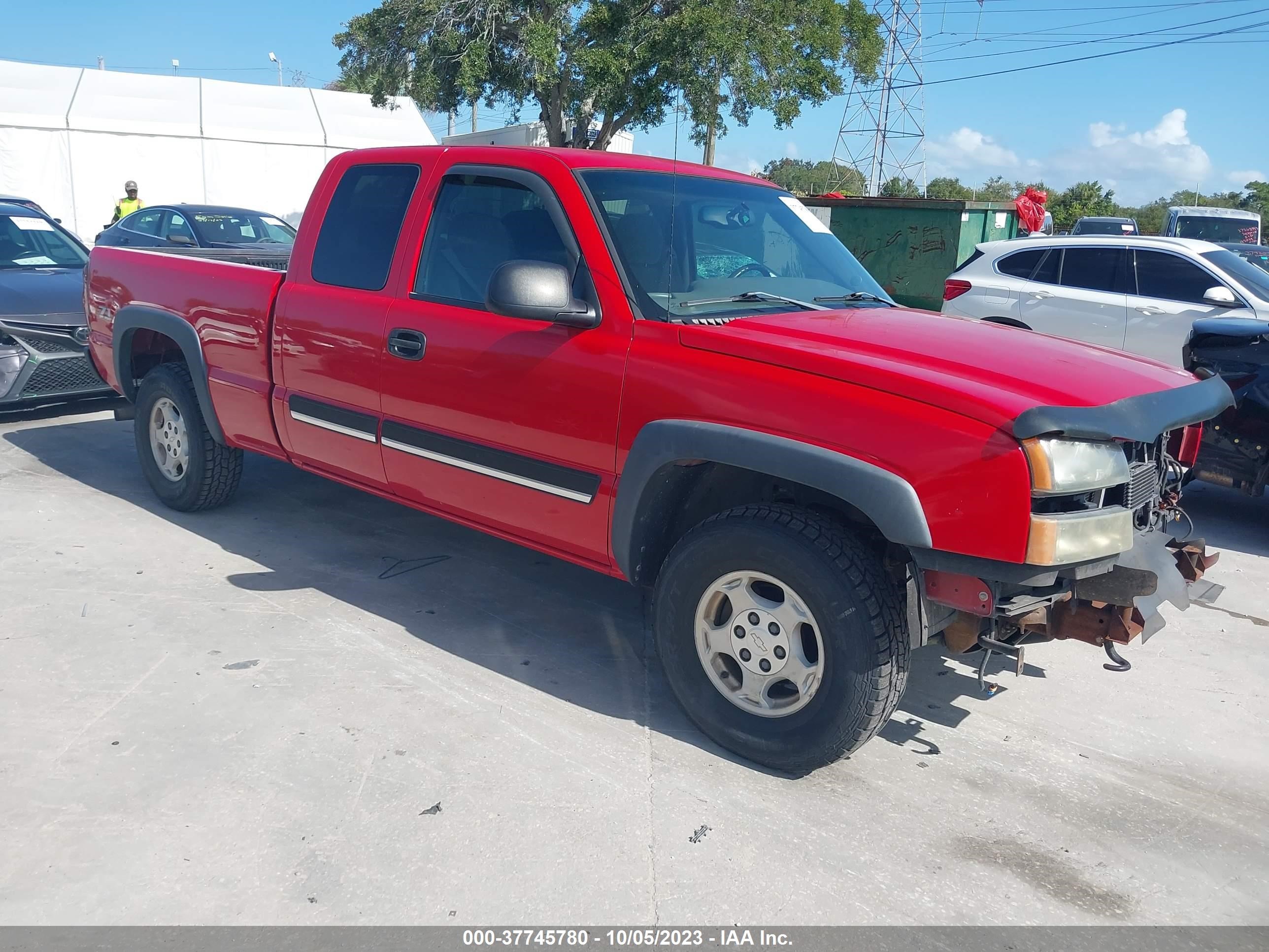 CHEVROLET SILVERADO 2003 2gcek19t431210242