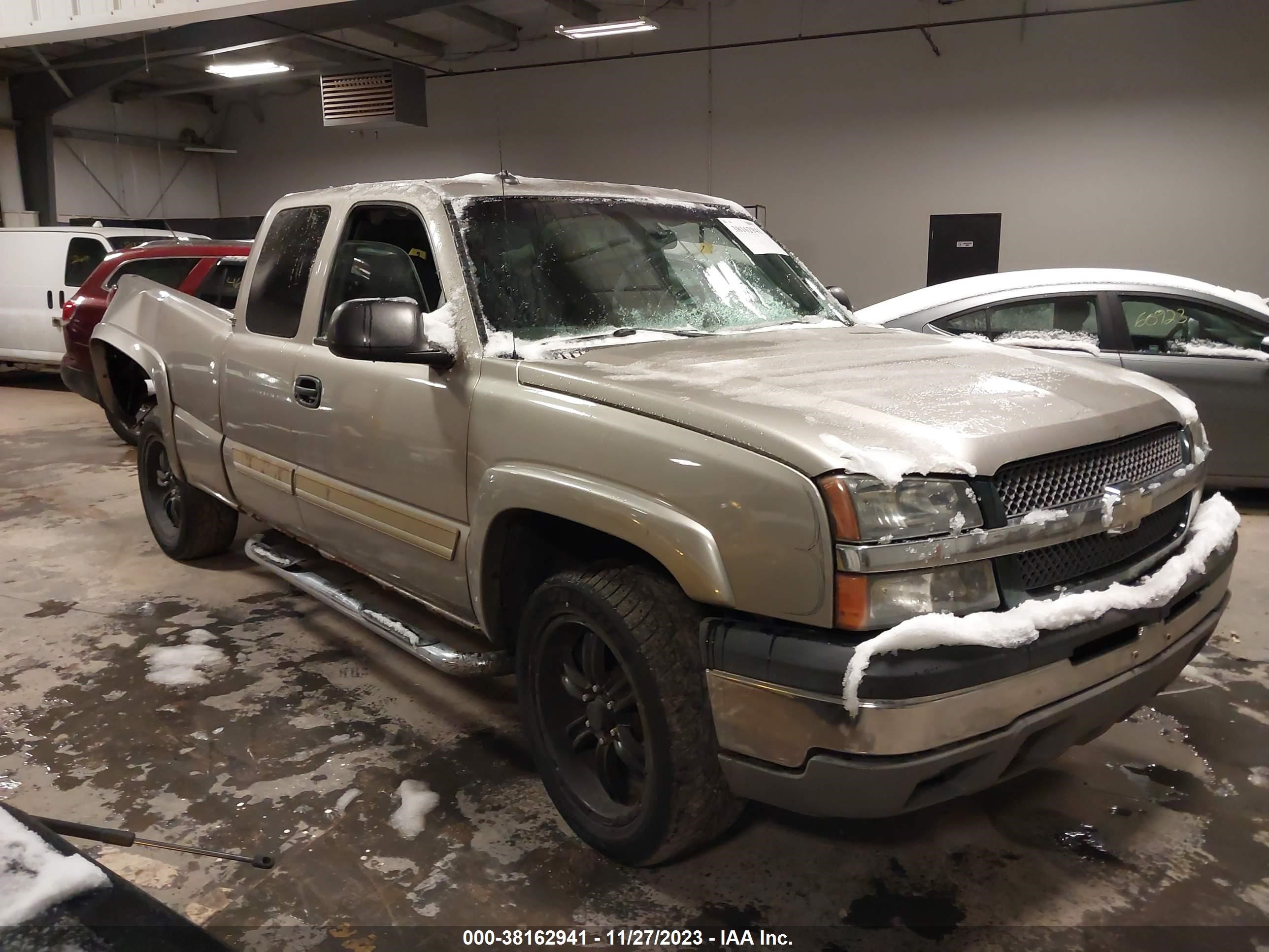 CHEVROLET SILVERADO 2003 2gcek19t431226375