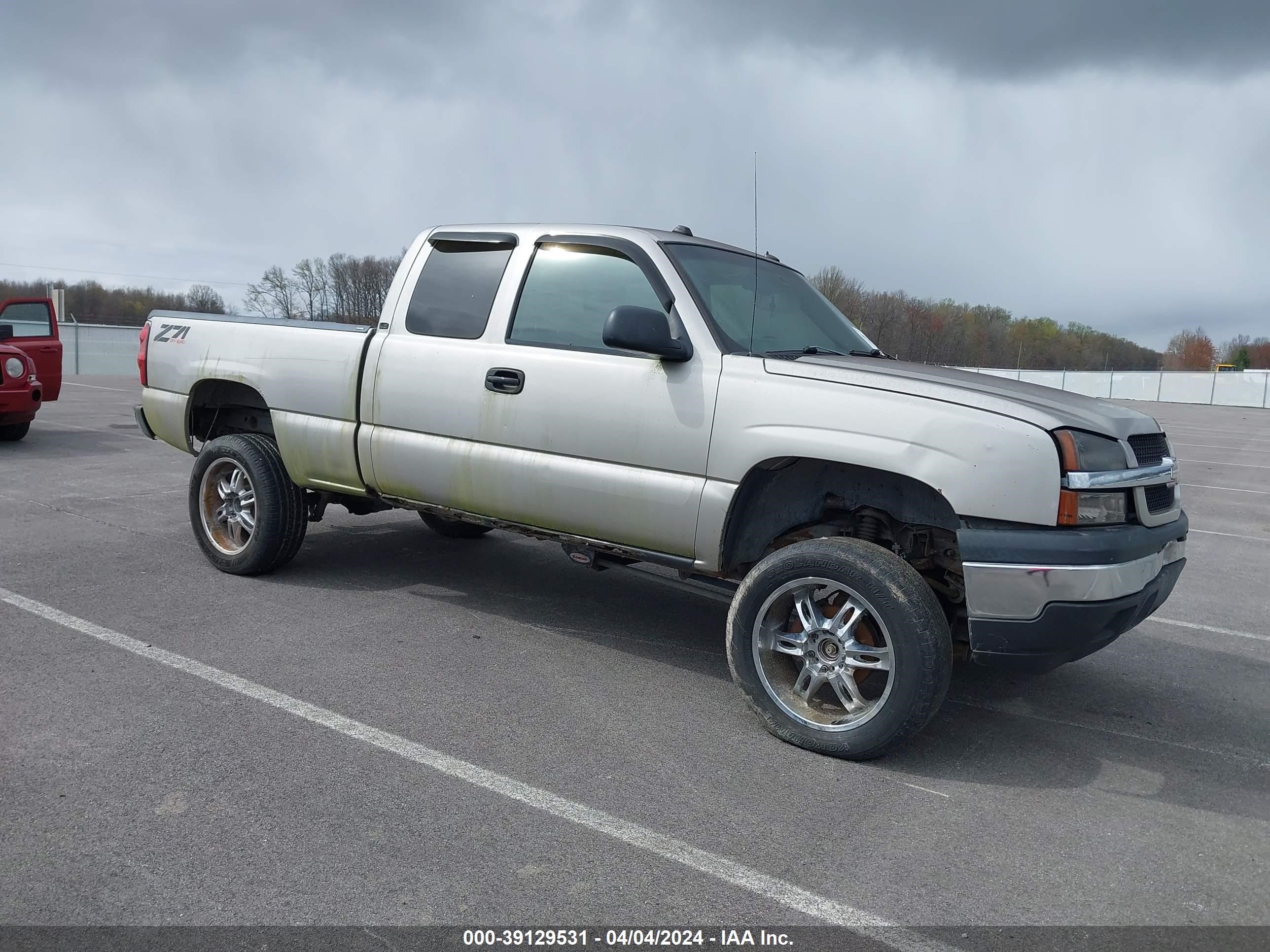 CHEVROLET SILVERADO 2004 2gcek19t441290692