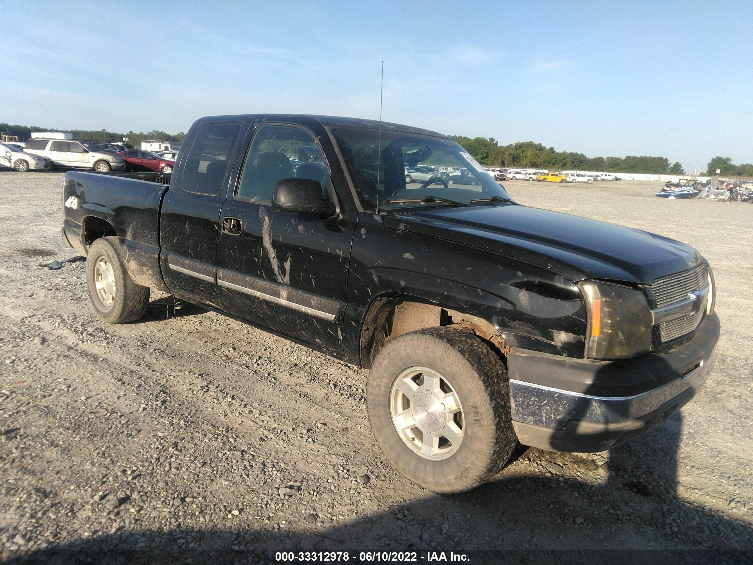 CHEVROLET SILVERADO 2004 2gcek19t441352169