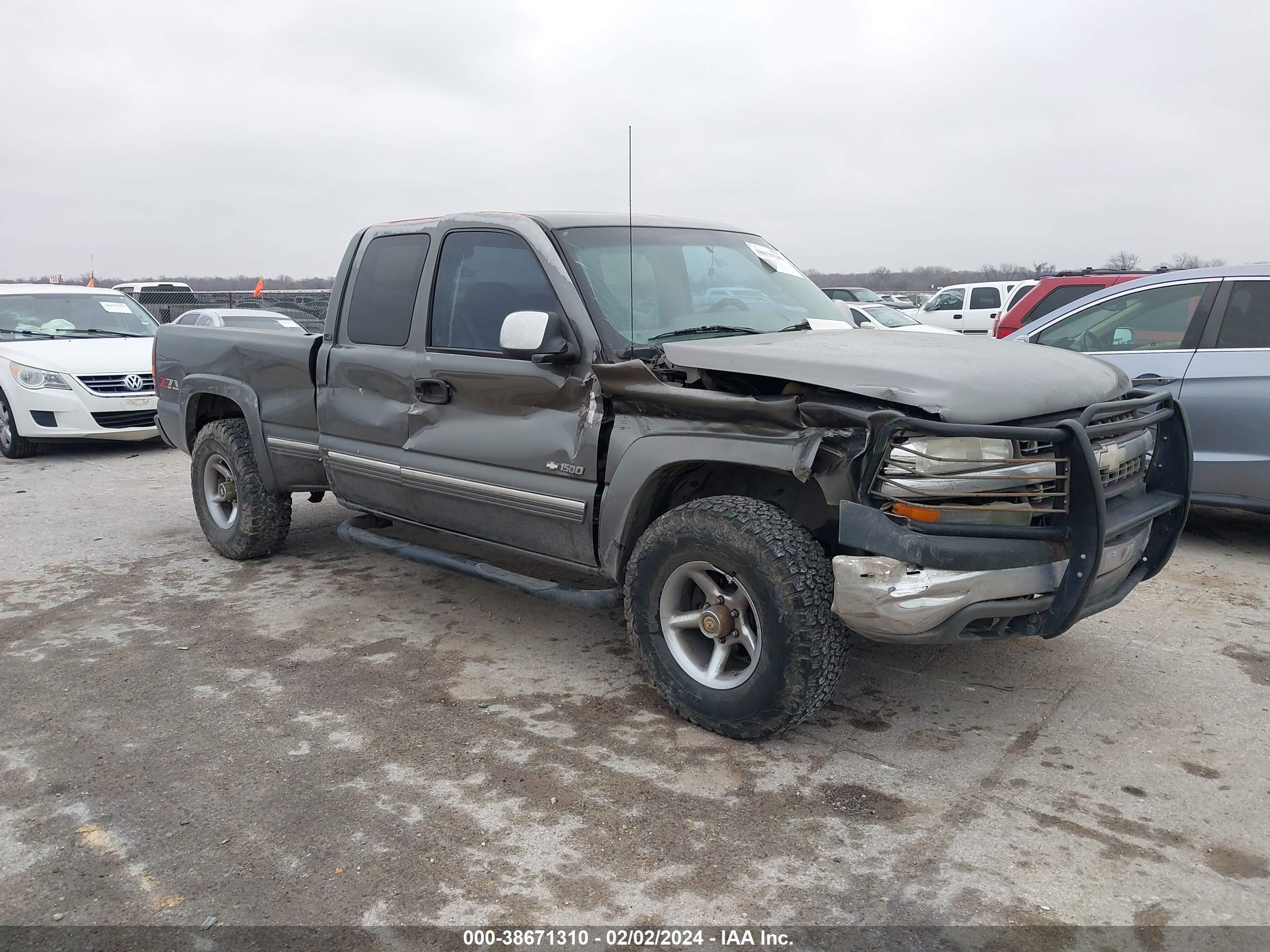 CHEVROLET SILVERADO 2000 2gcek19t4y1320523