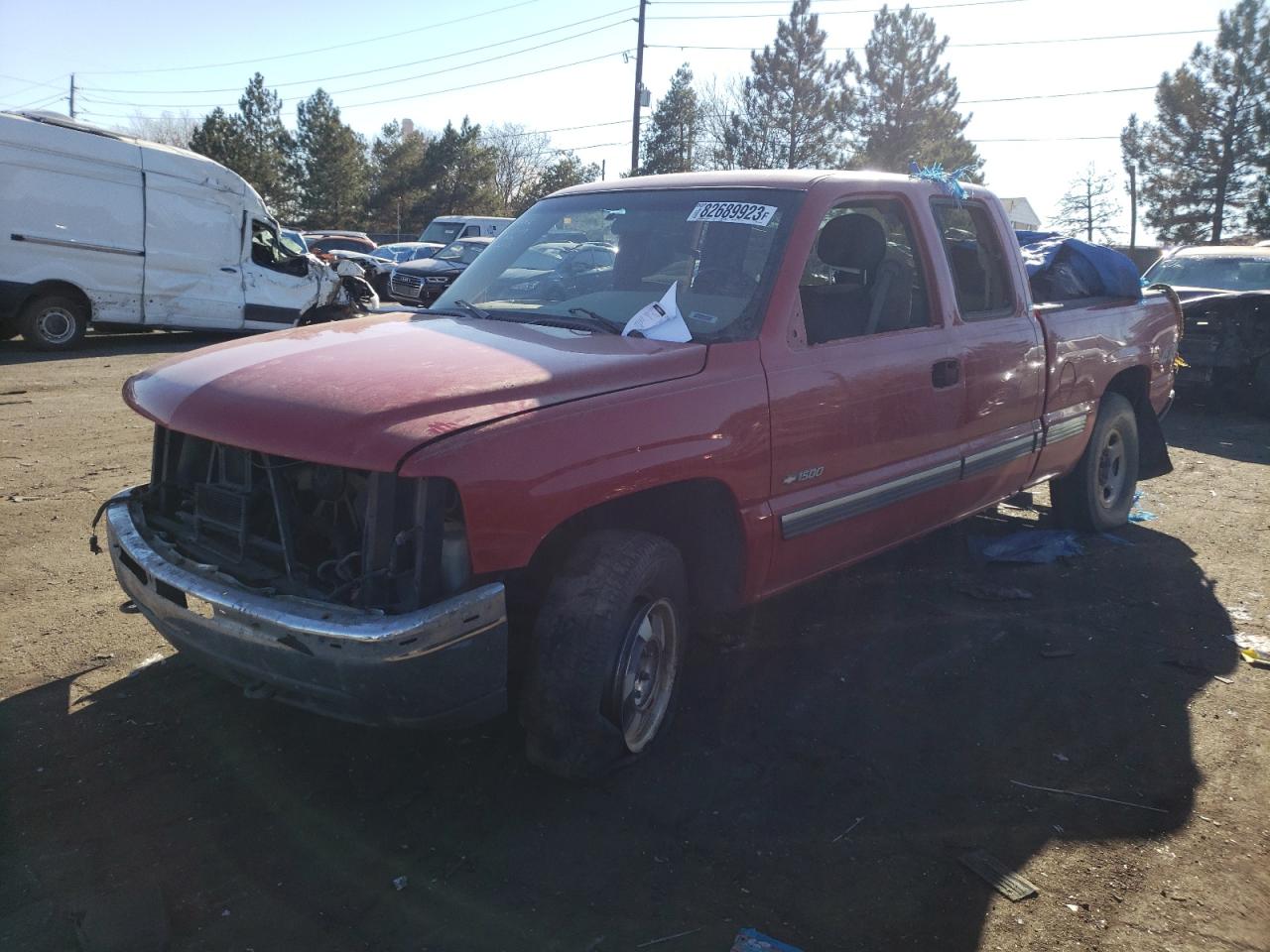 CHEVROLET SILVERADO 2001 2gcek19t511391753