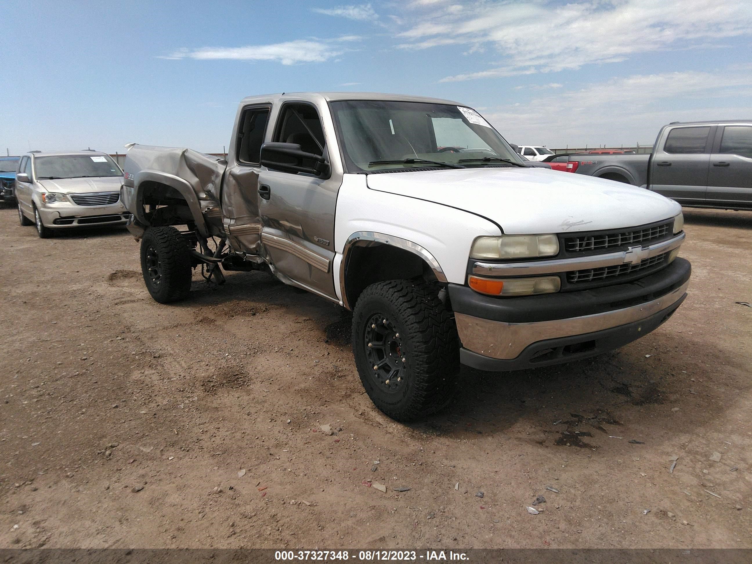 CHEVROLET SILVERADO 2002 2gcek19t521266978