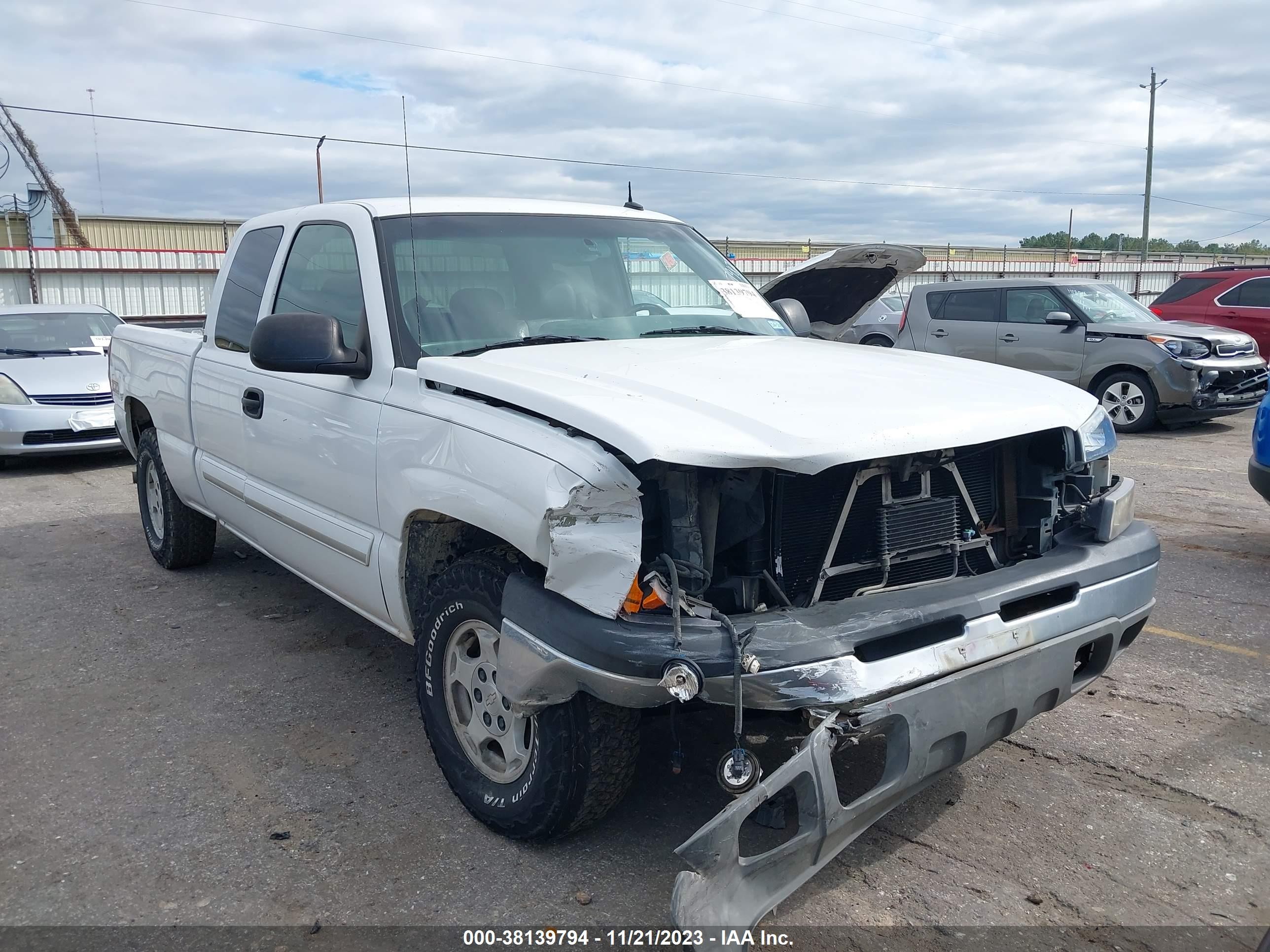 CHEVROLET SILVERADO 2003 2gcek19t531250541