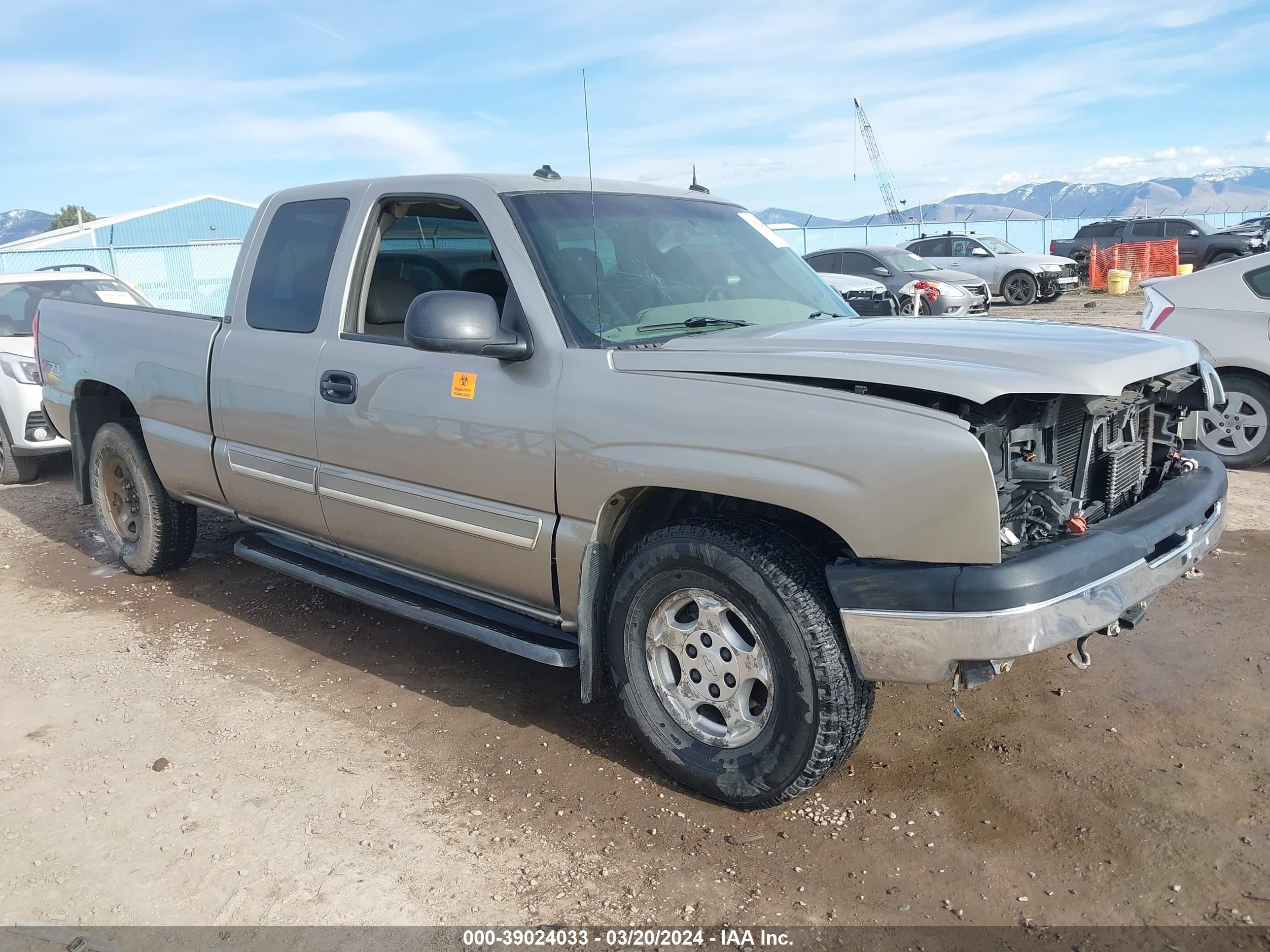 CHEVROLET SILVERADO 2003 2gcek19t531330017