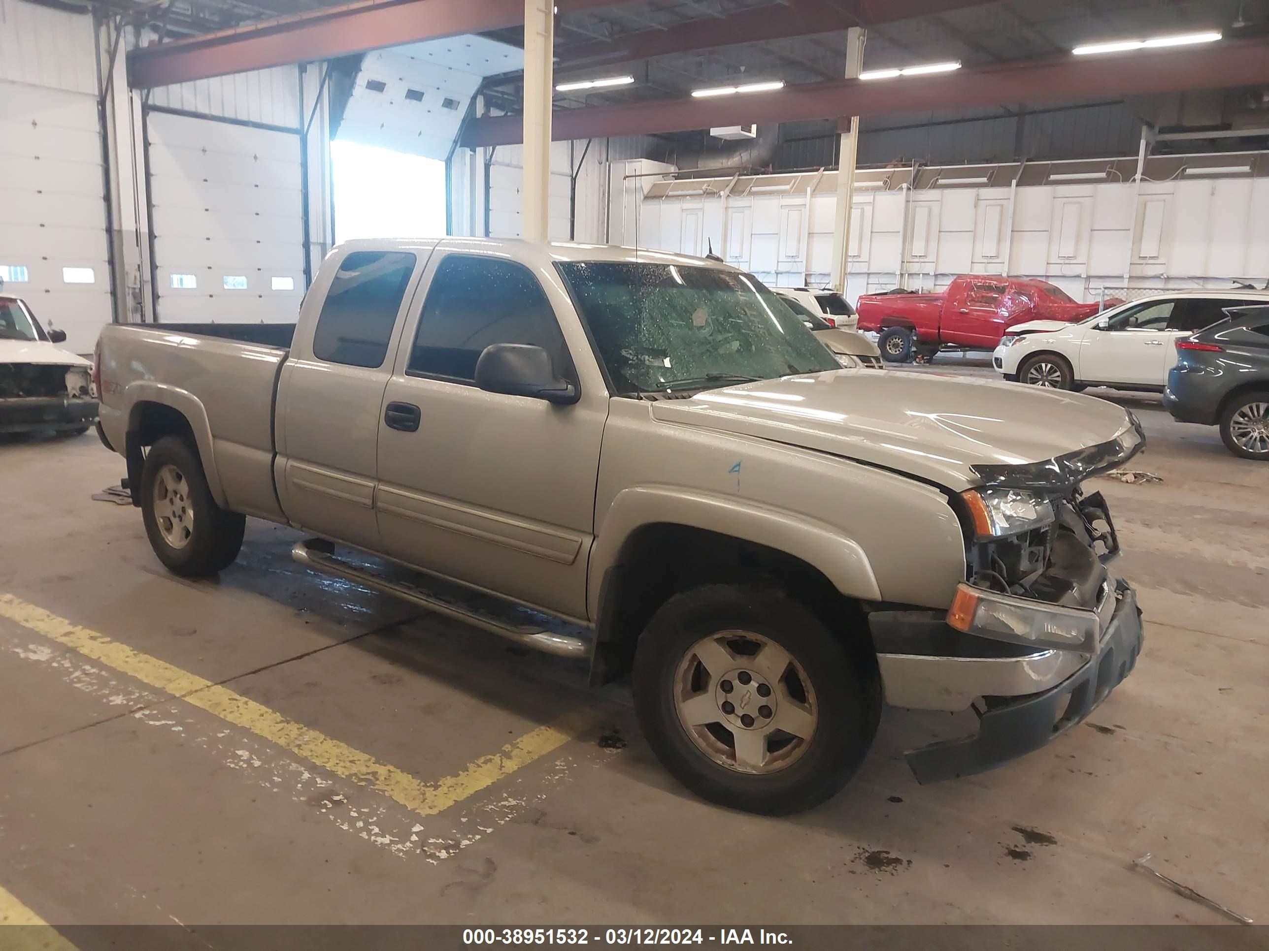 CHEVROLET SILVERADO 2004 2gcek19t541203852