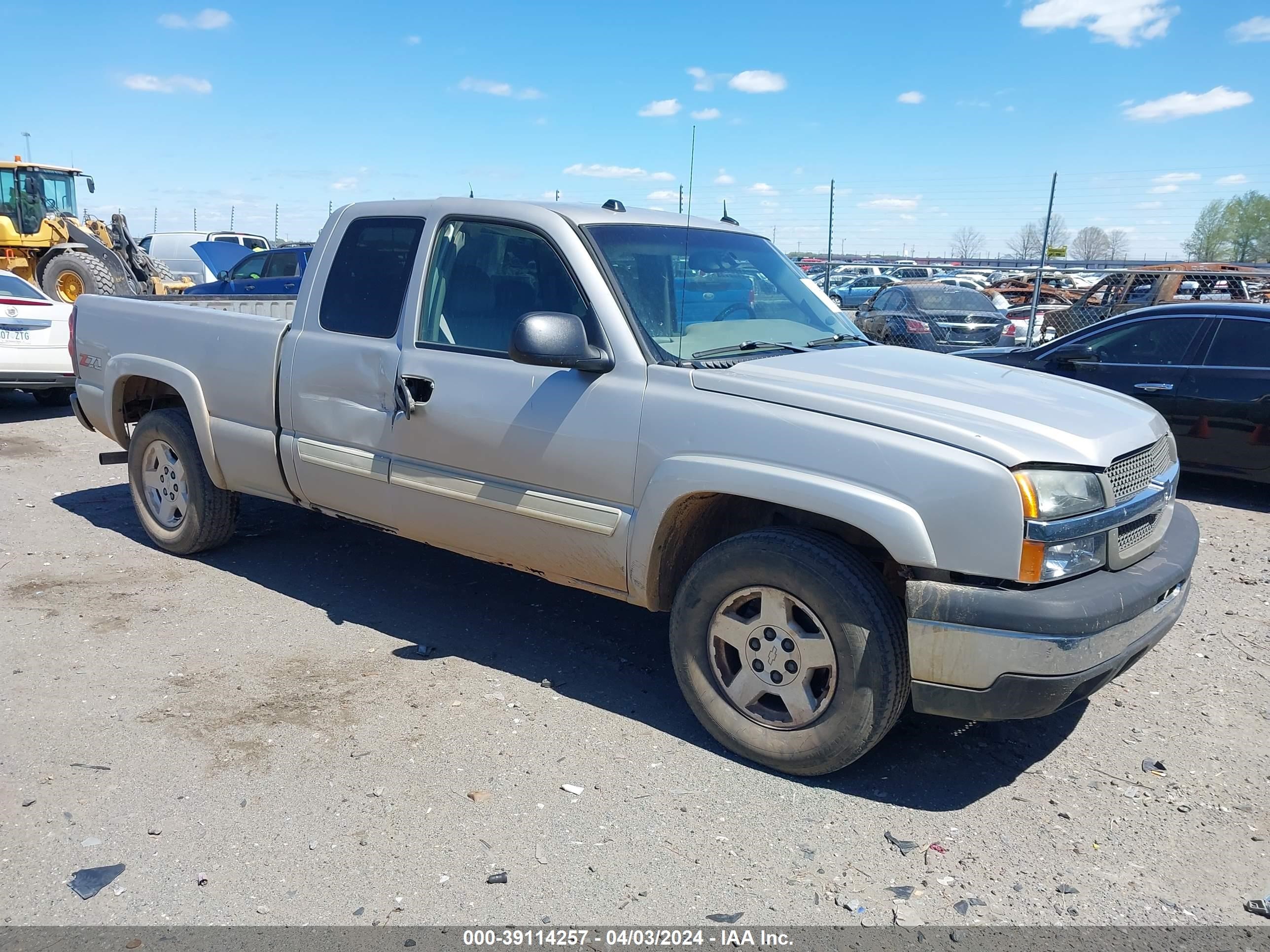 CHEVROLET SILVERADO 2004 2gcek19t541255384