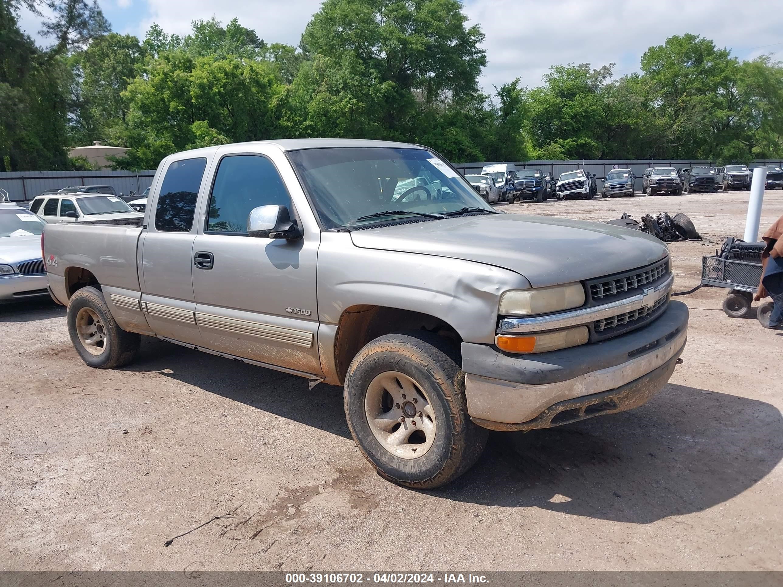 CHEVROLET SILVERADO 1999 2gcek19t5x1257348