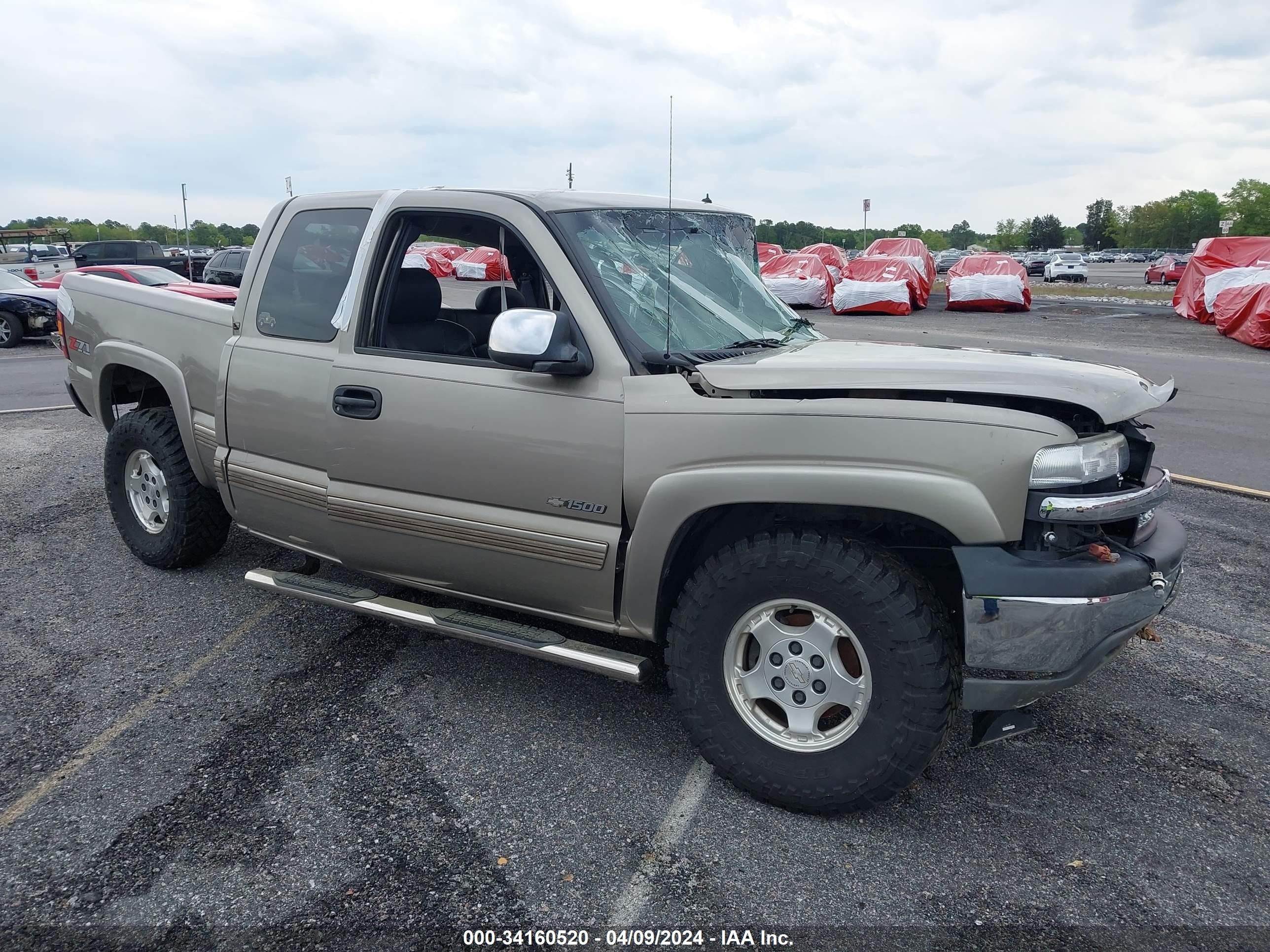 CHEVROLET SILVERADO 2002 2gcek19t621291274