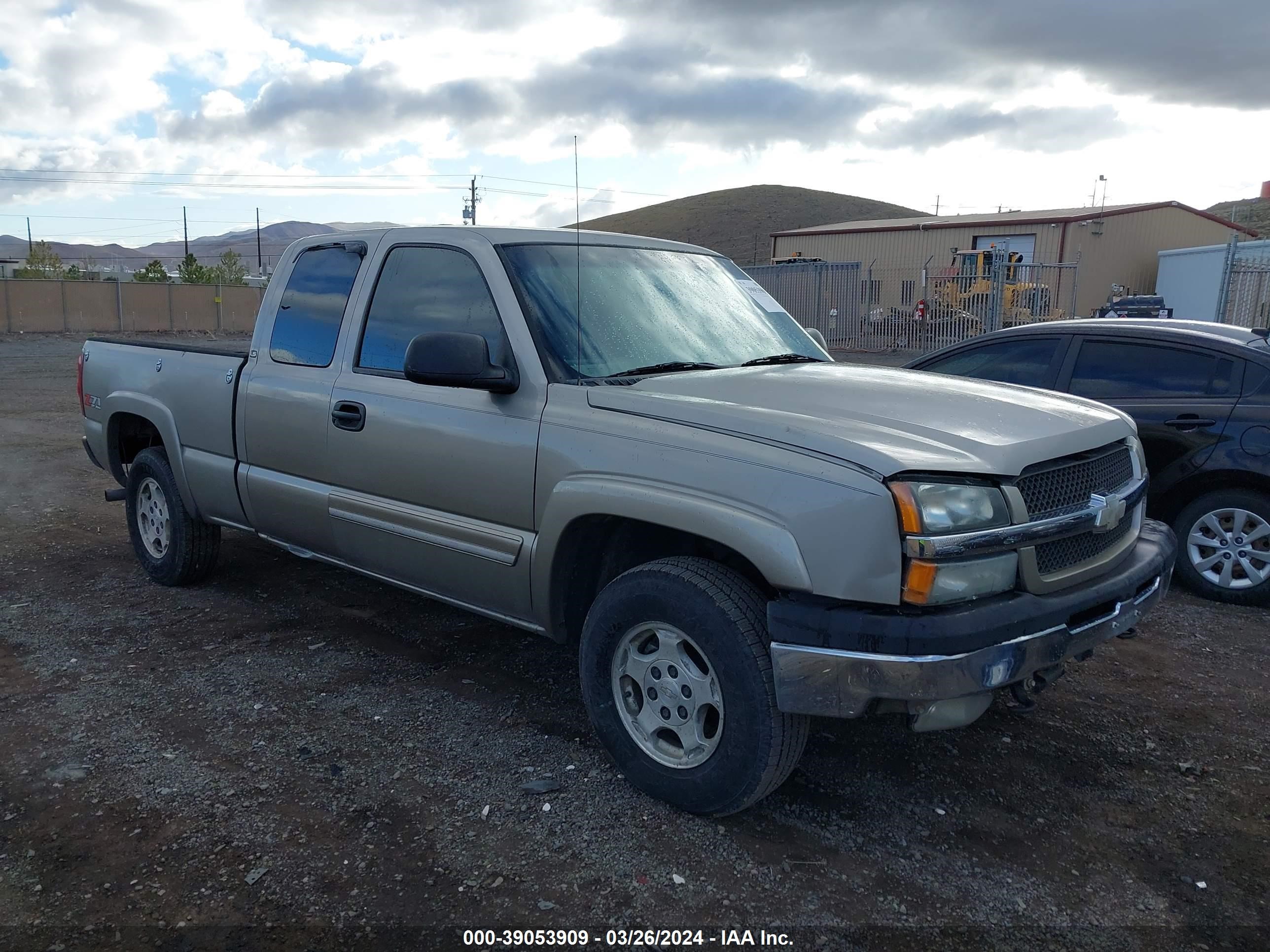 CHEVROLET SILVERADO 2003 2gcek19t631253478