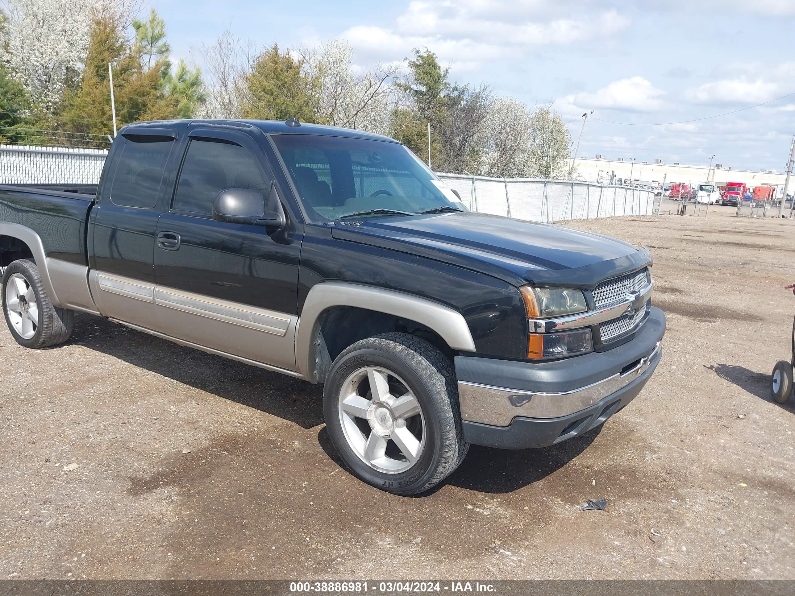 CHEVROLET SILVERADO 2003 2gcek19t631318992