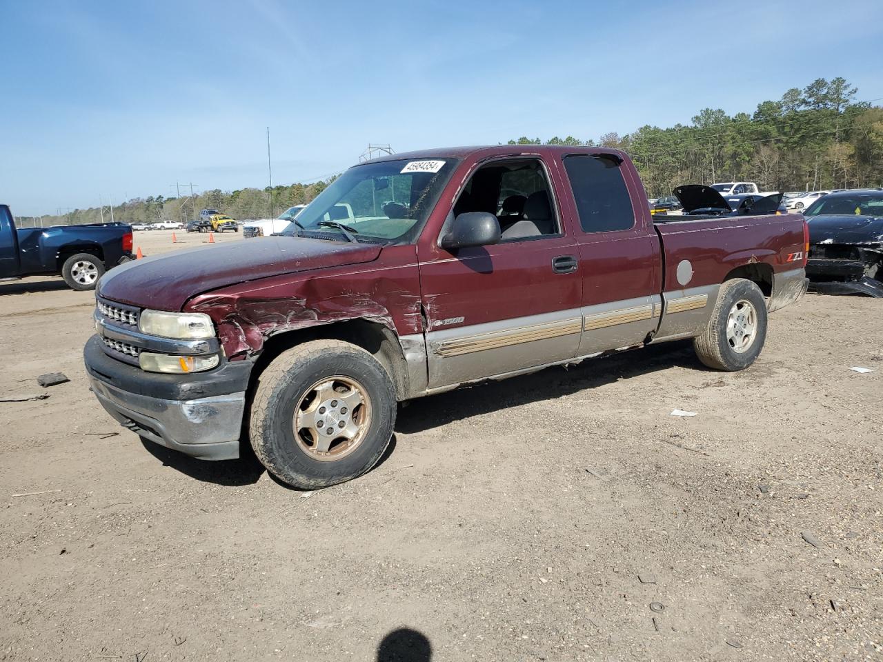 CHEVROLET SILVERADO 2001 2gcek19t711313314