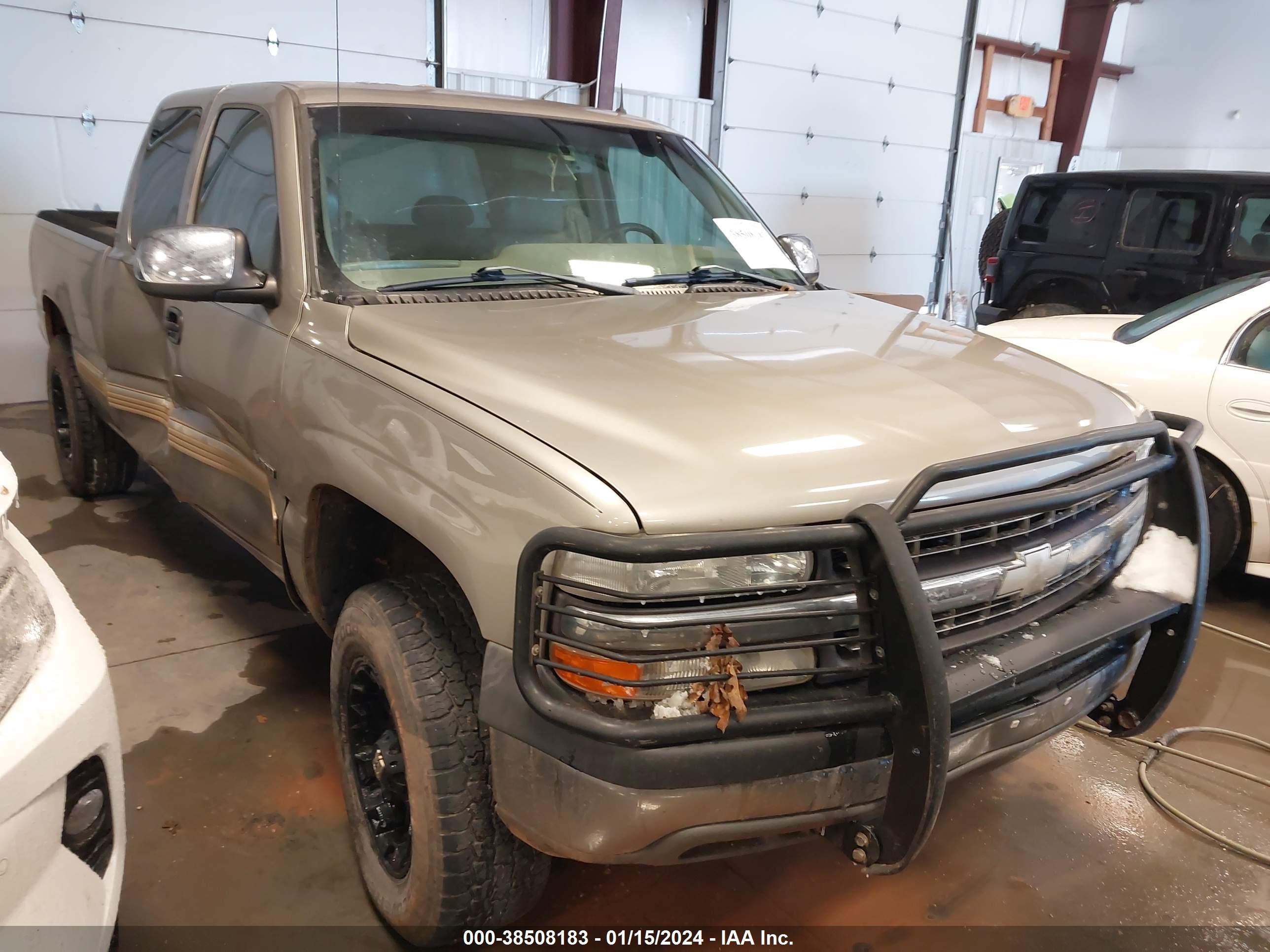 CHEVROLET SILVERADO 2002 2gcek19t721283782