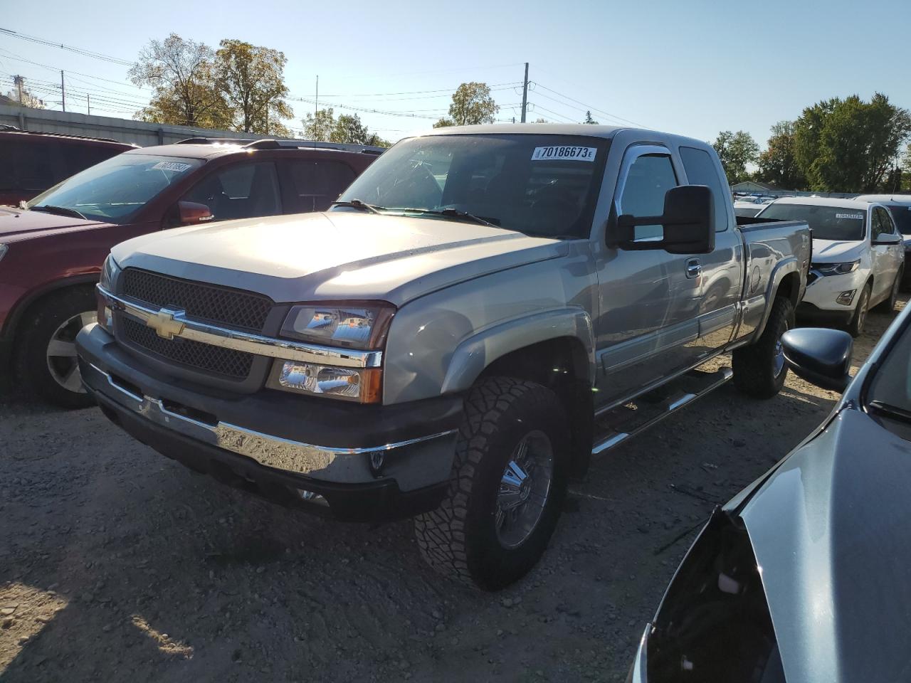 CHEVROLET SILVERADO 2004 2gcek19t741314516