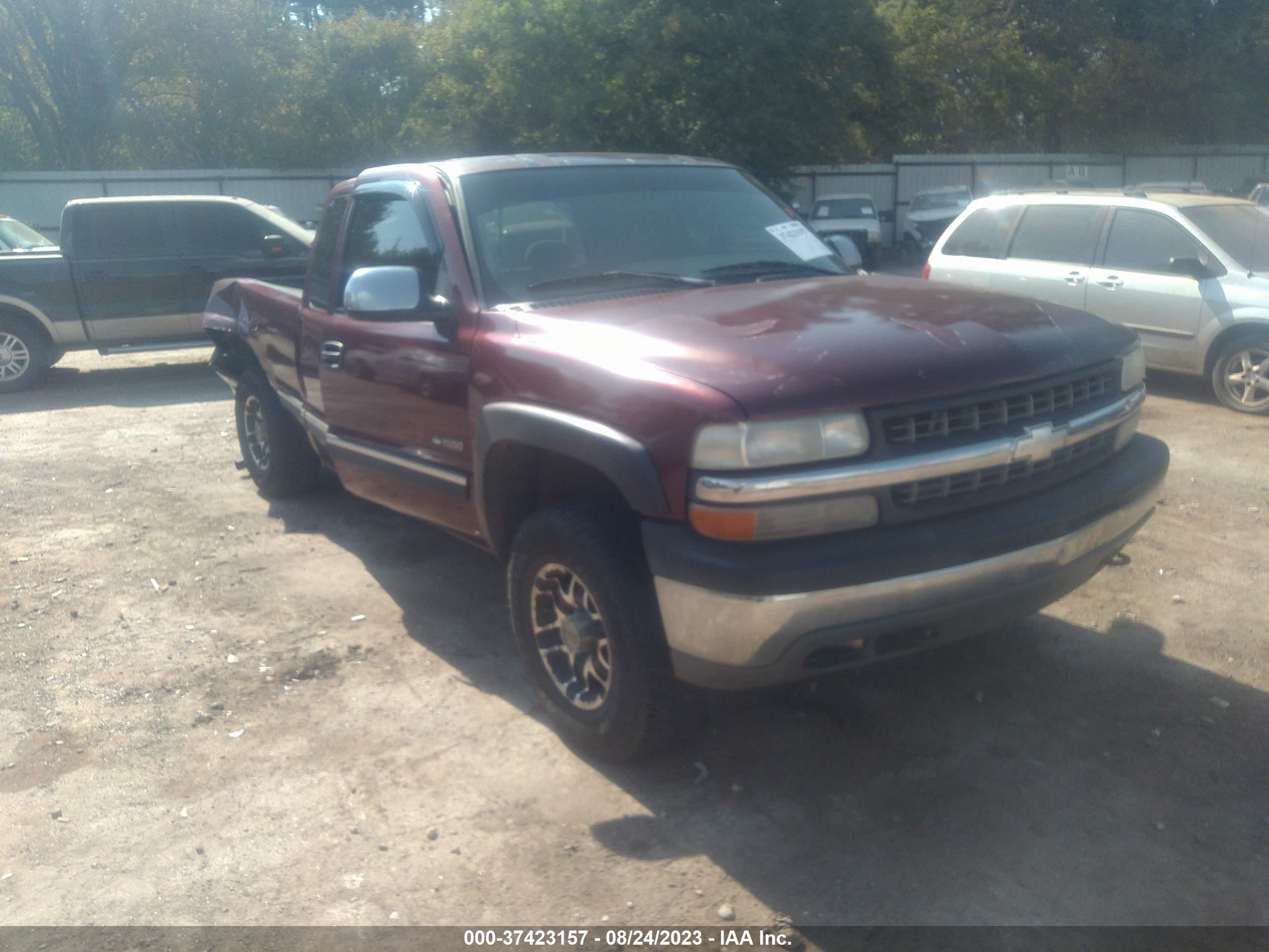 CHEVROLET SILVERADO 1999 2gcek19t7x1275673