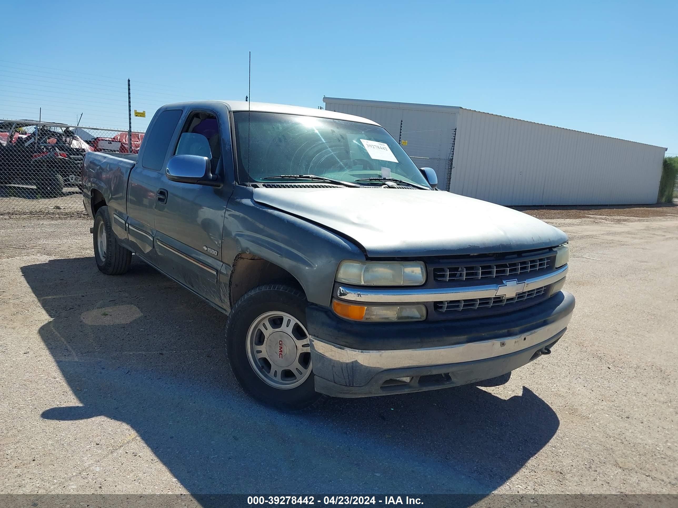 CHEVROLET SILVERADO 2000 2gcek19t7y1134474