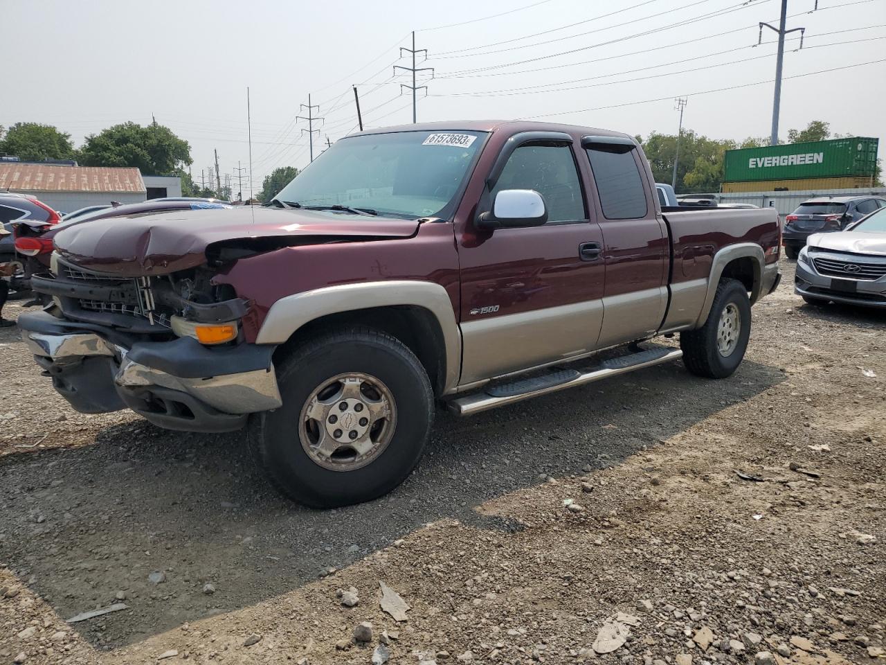 CHEVROLET SILVERADO 2001 2gcek19t811289721