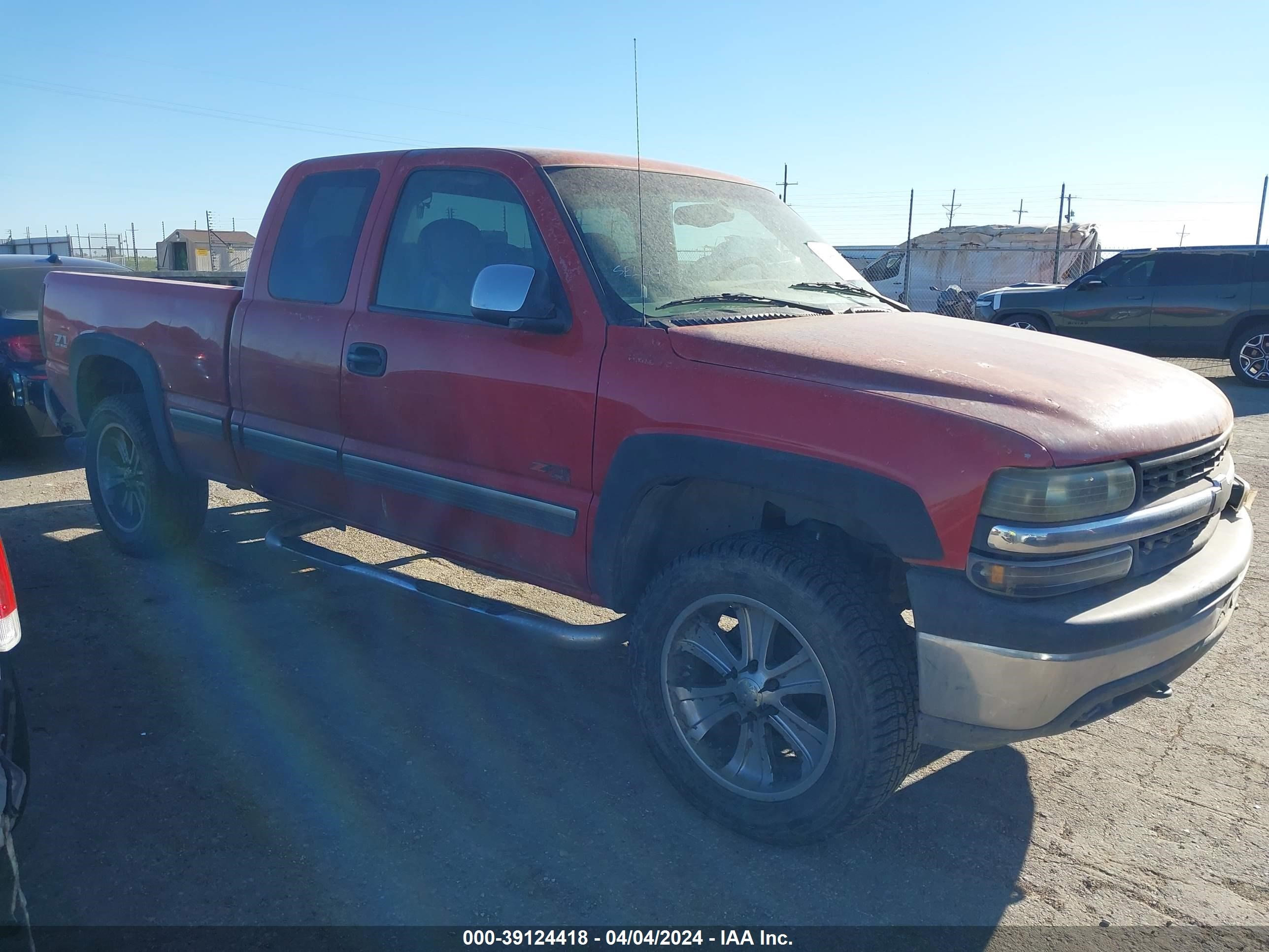 CHEVROLET SILVERADO 2002 2gcek19t821409132