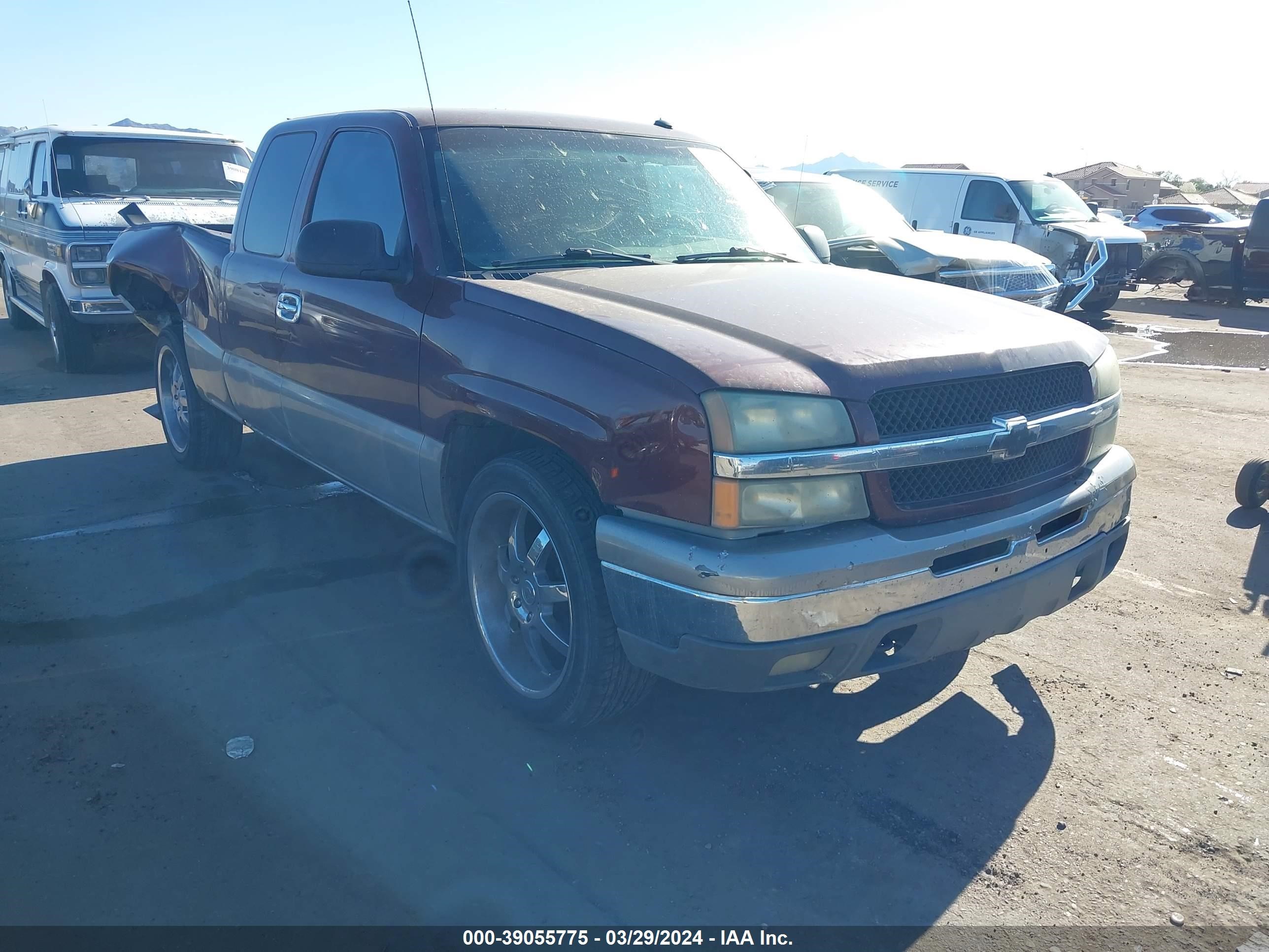 CHEVROLET SILVERADO 2003 2gcek19t831120804