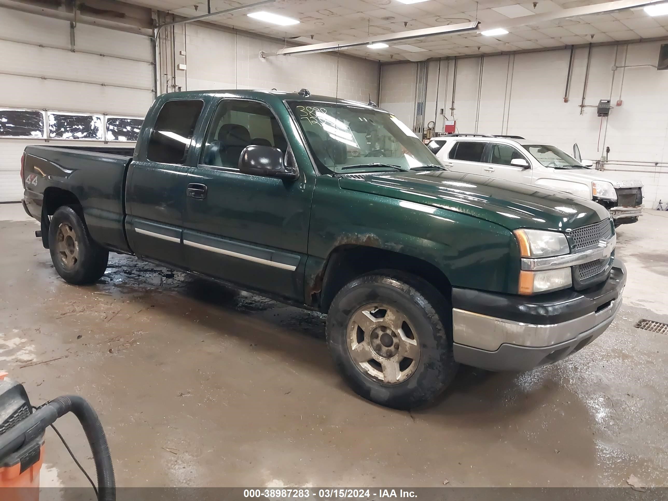 CHEVROLET SILVERADO 2004 2gcek19t841222881