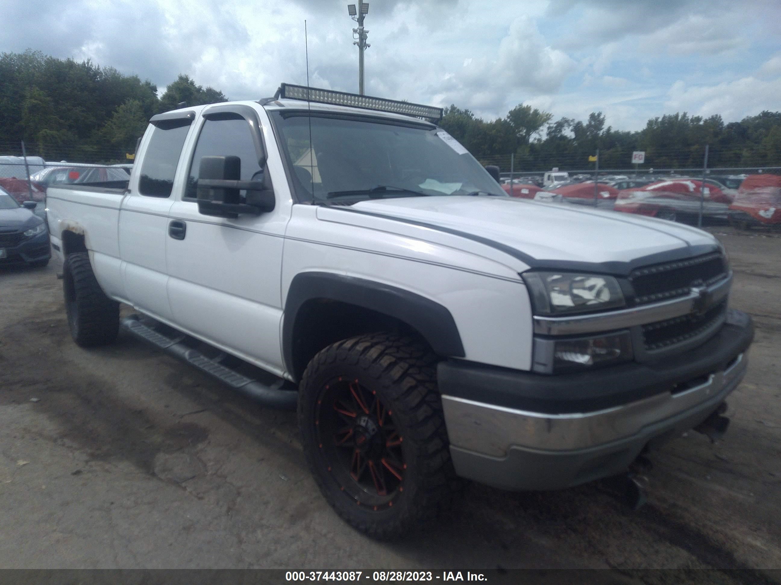 CHEVROLET SILVERADO 2004 2gcek19t841236926