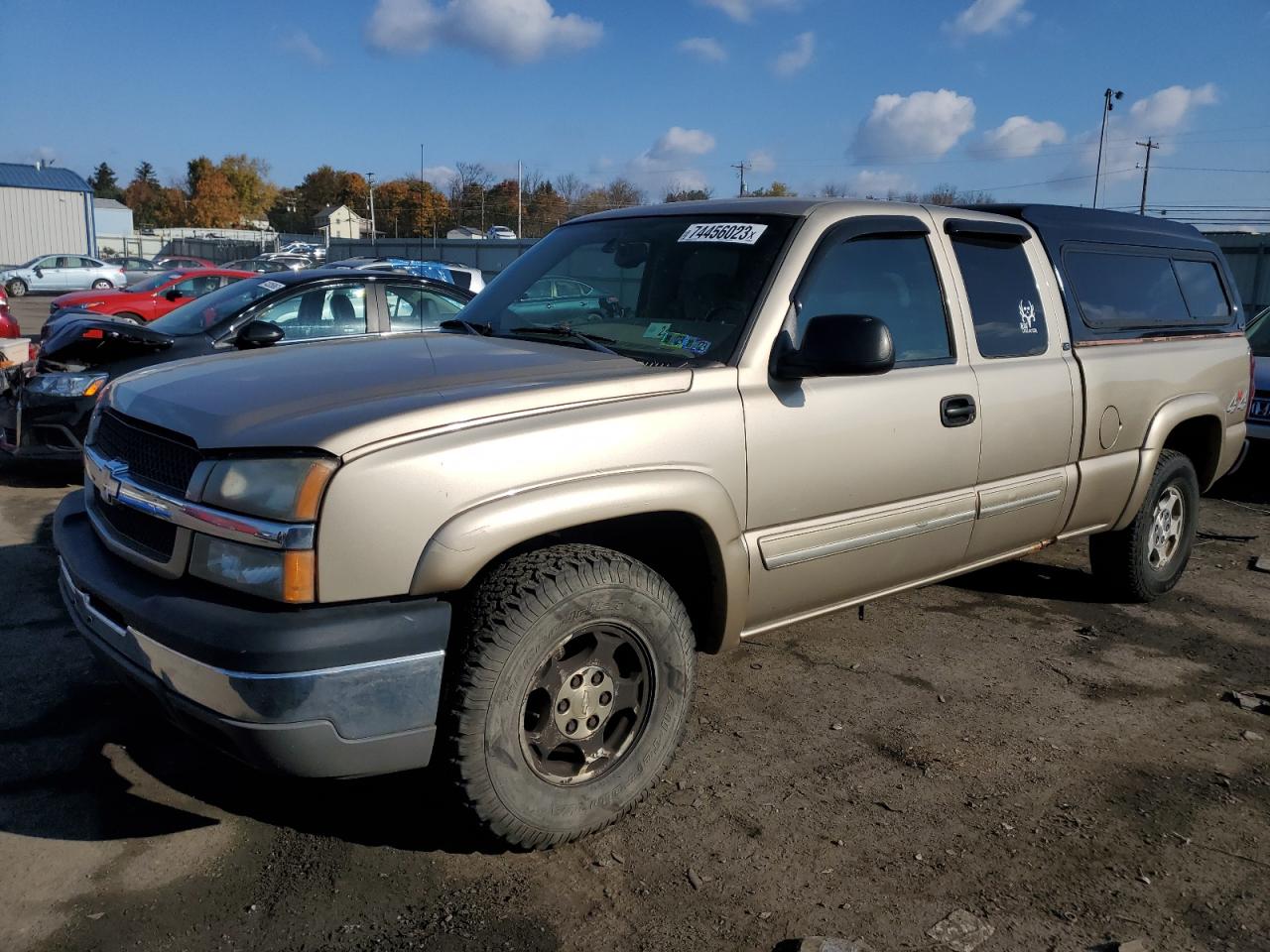 CHEVROLET SILVERADO 2004 2gcek19t841303217