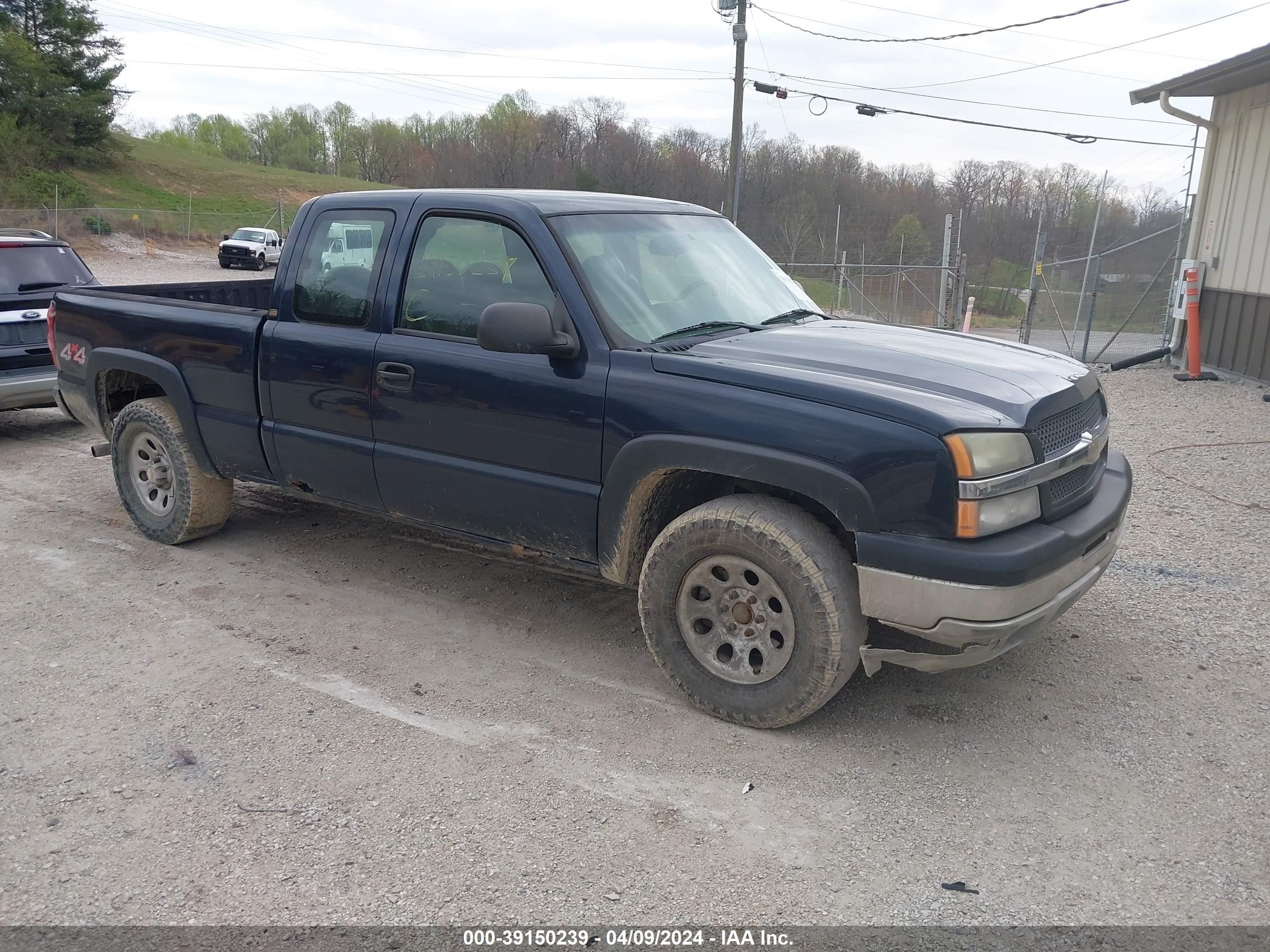 CHEVROLET SILVERADO 2005 2gcek19t851199135