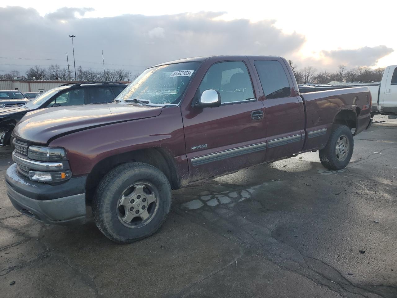 CHEVROLET SILVERADO 2000 2gcek19t8y1284481