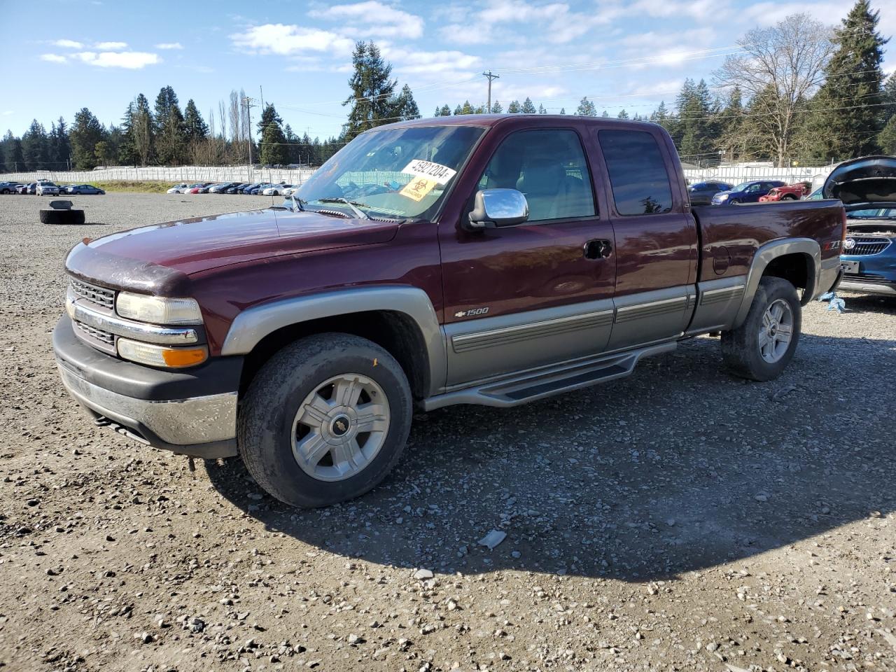 CHEVROLET SILVERADO 2002 2gcek19t921276560