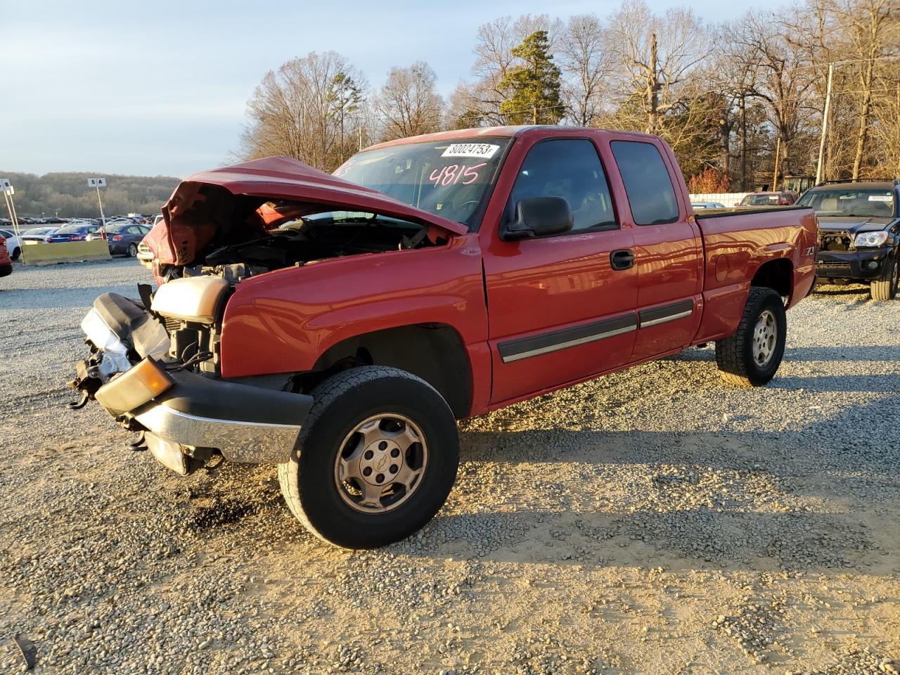 CHEVROLET SILVERADO 2004 2gcek19t941374815