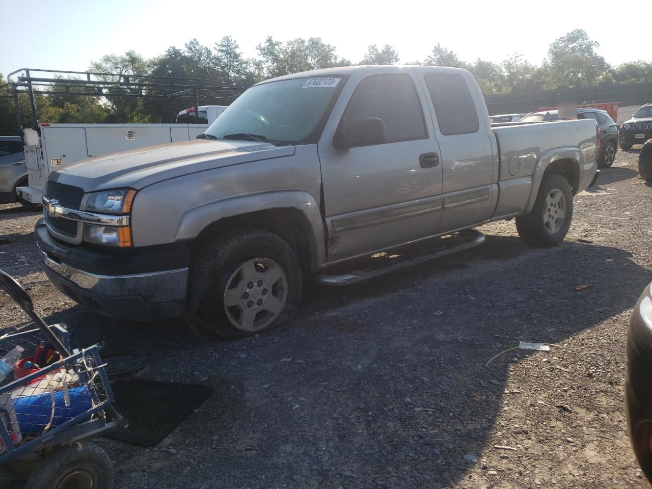 CHEVROLET SILVERADO 2004 2gcek19t941376189