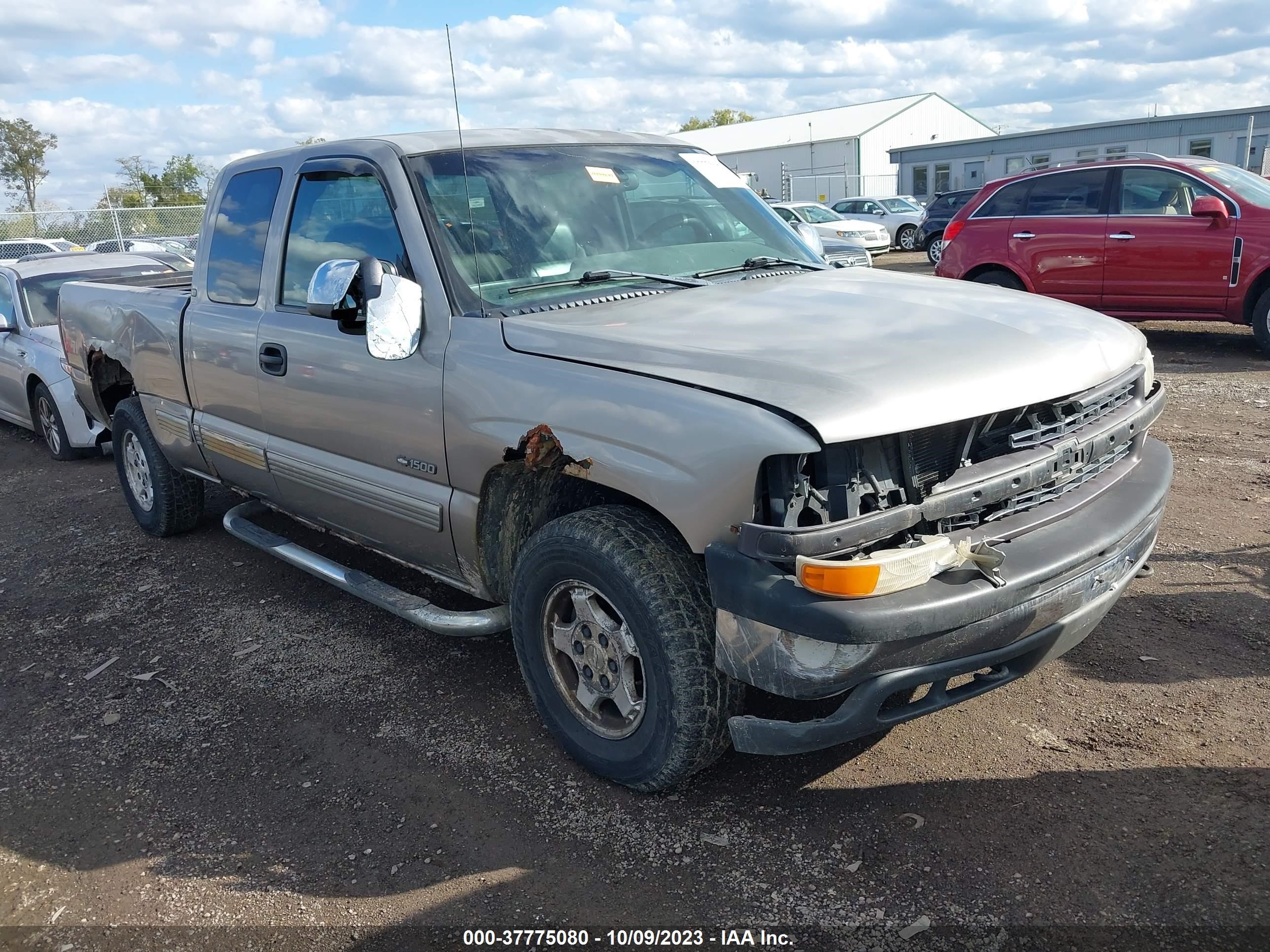 CHEVROLET SILVERADO 2000 2gcek19t9y1298454