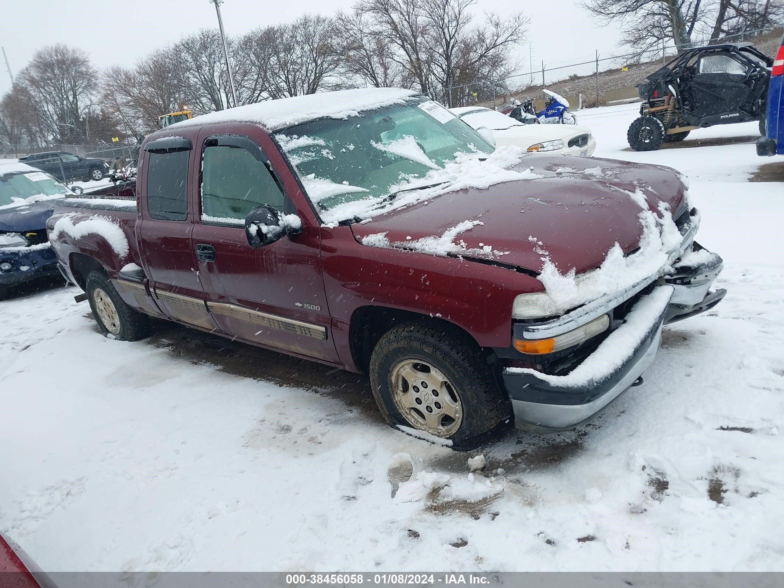 CHEVROLET SILVERADO 2001 2gcek19tx11136628