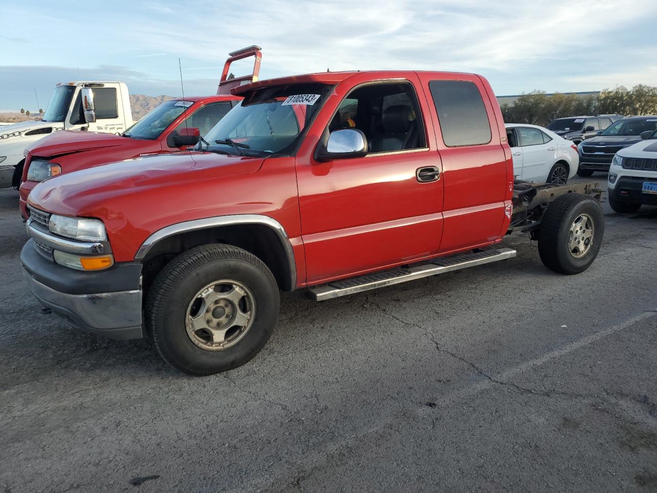 CHEVROLET SILVERADO 2001 2gcek19tx11289400