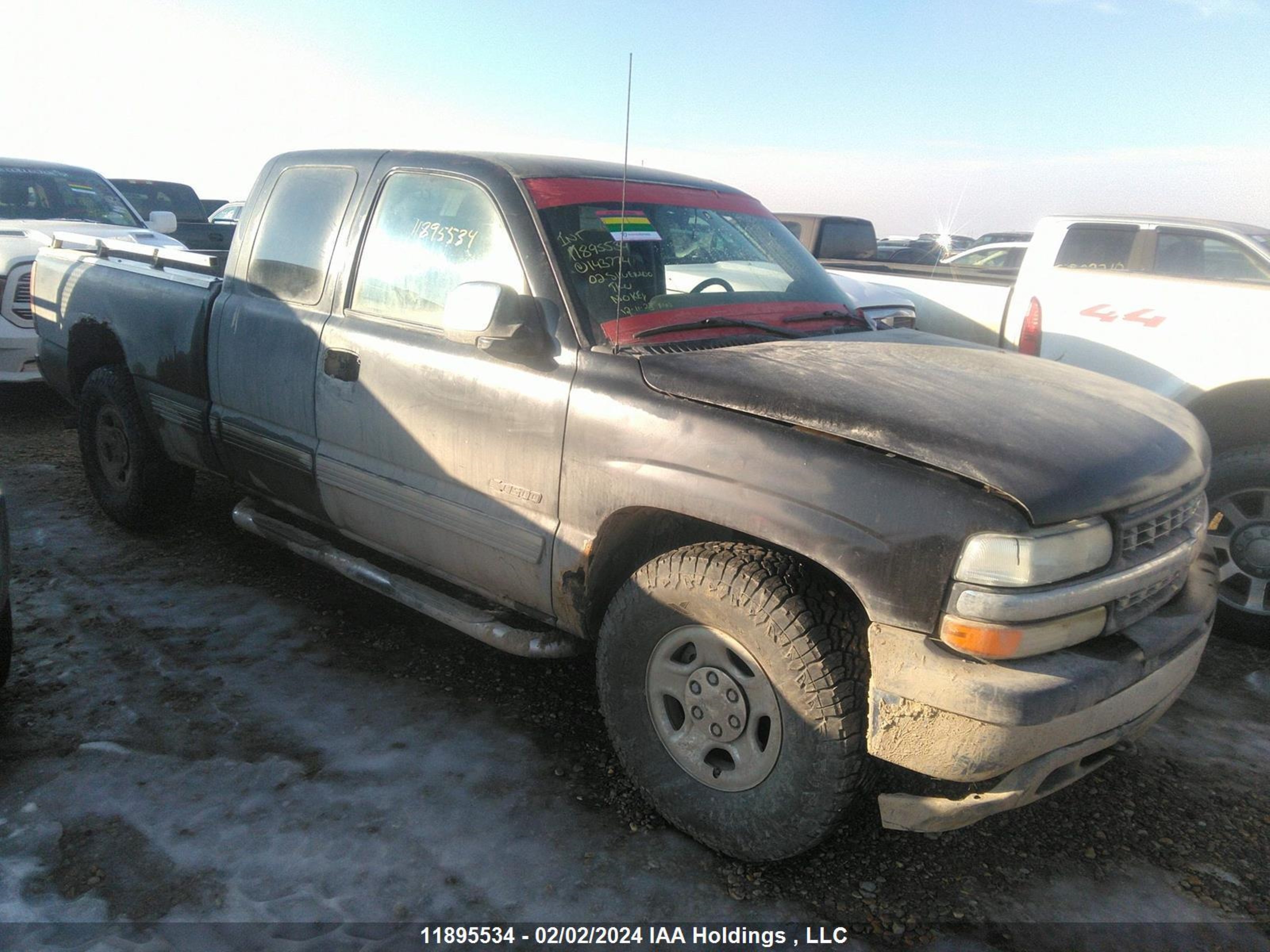 CHEVROLET SILVERADO 2002 2gcek19tx21143774