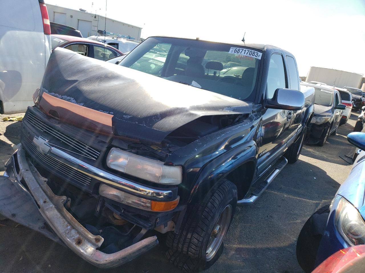 CHEVROLET SILVERADO 2002 2gcek19tx21204430