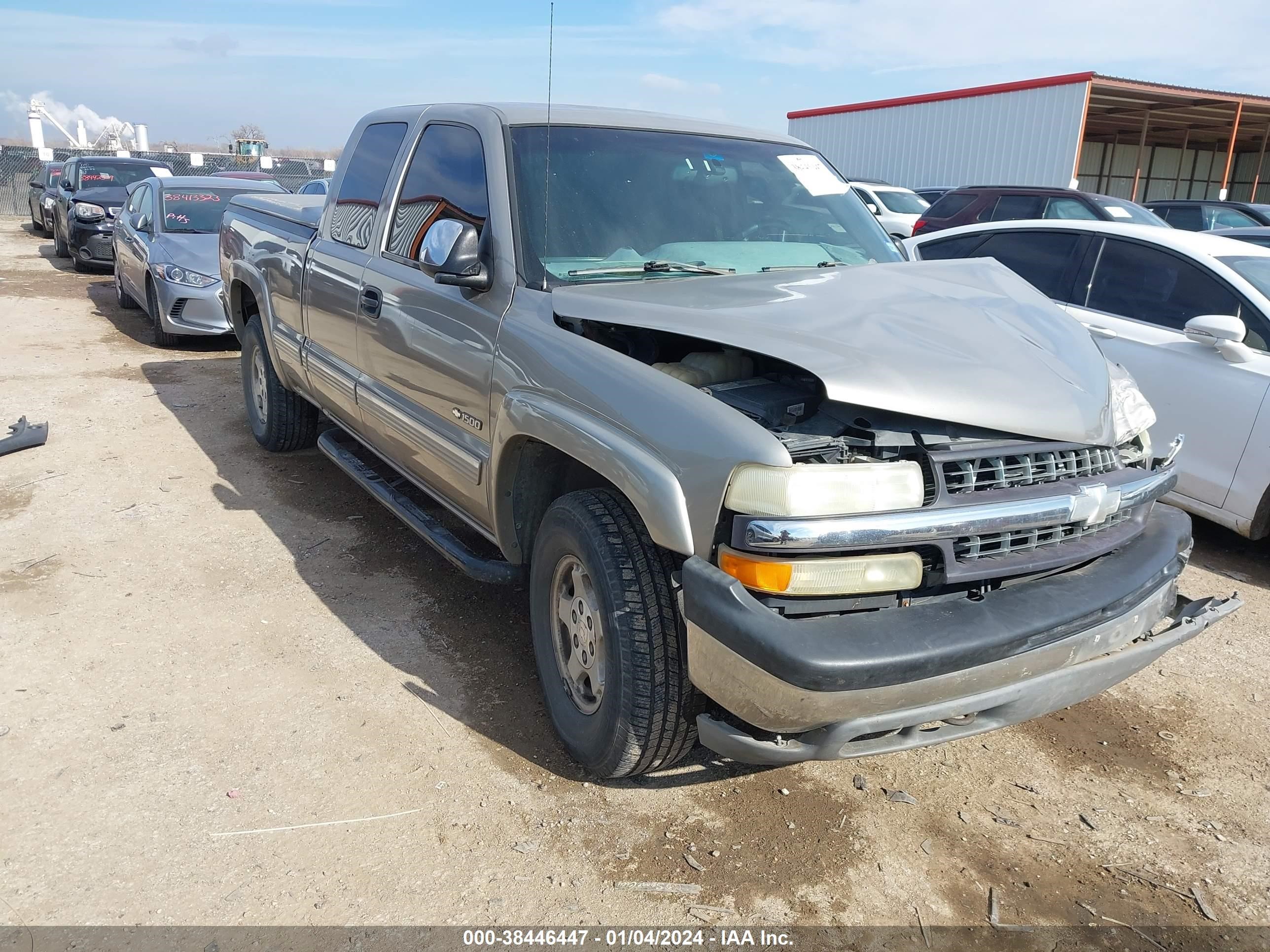 CHEVROLET SILVERADO 2002 2gcek19tx21285509