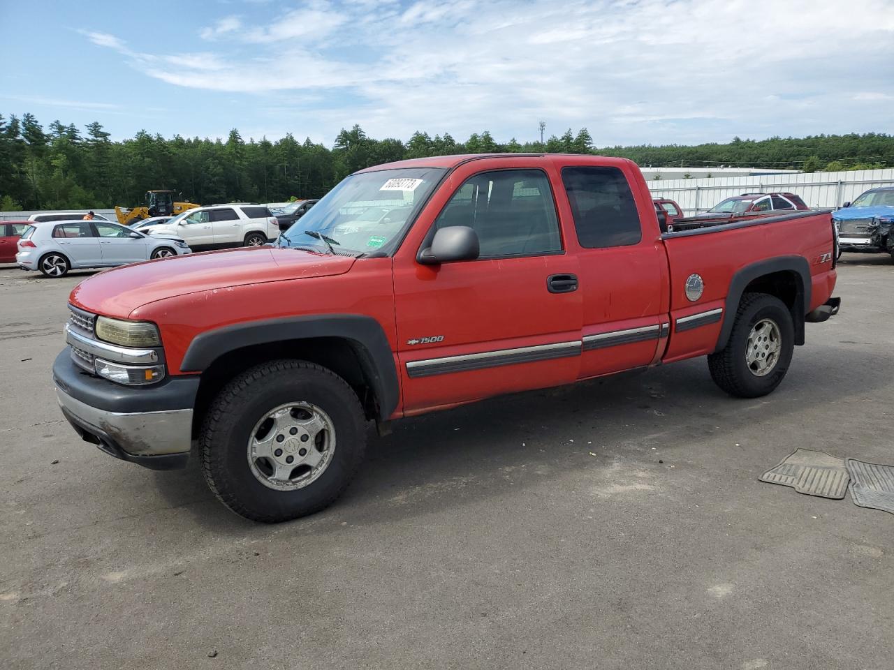 CHEVROLET SILVERADO 2002 2gcek19tx21421623