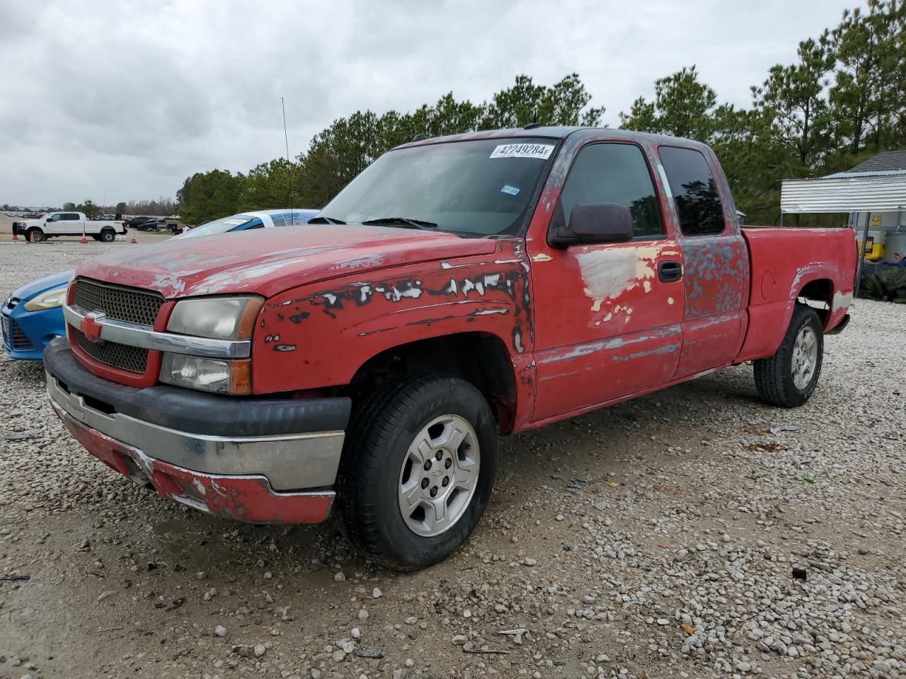 CHEVROLET SILVERADO 2004 2gcek19tx41110051