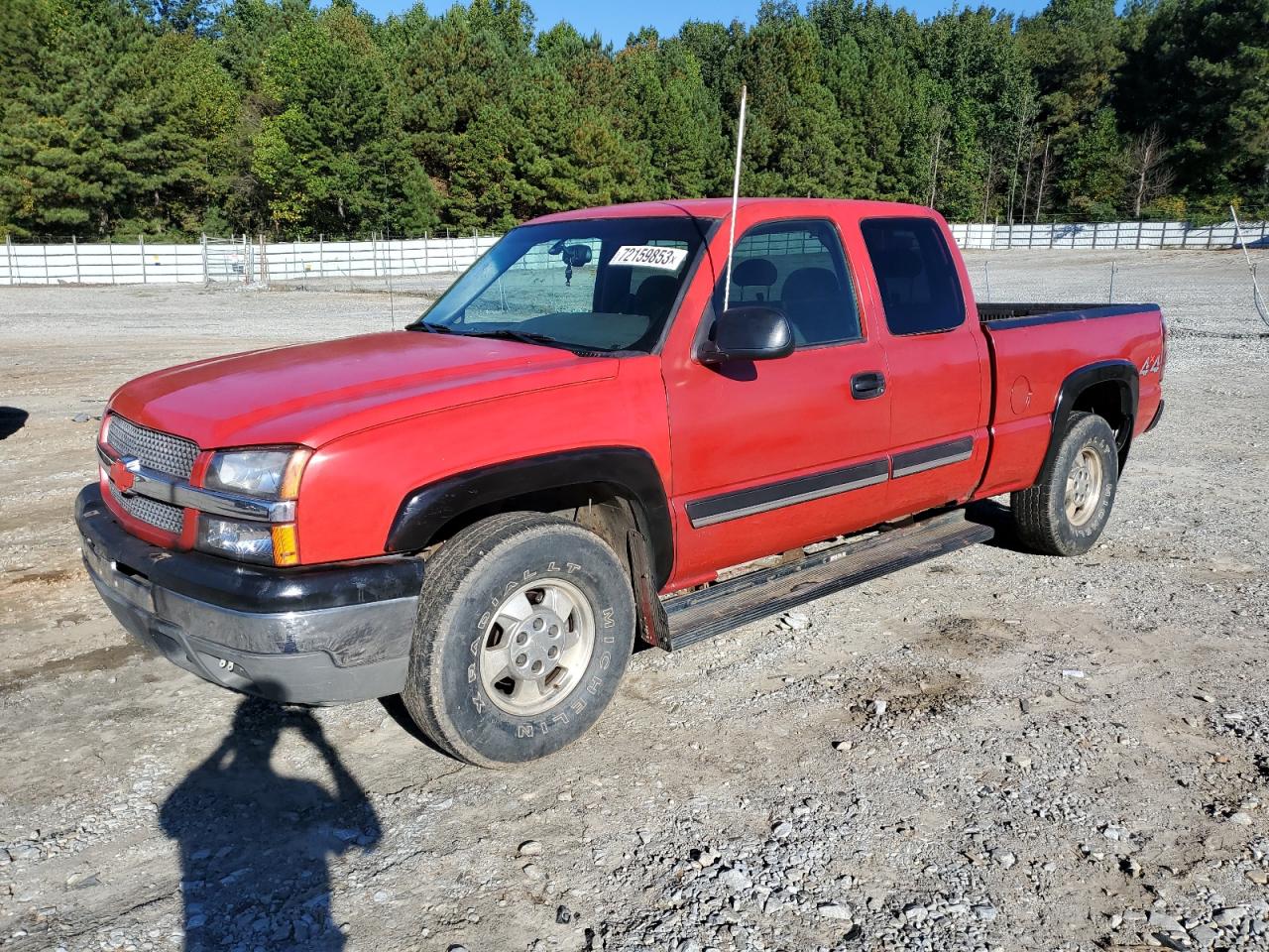 CHEVROLET SILVERADO 2004 2gcek19tx41197160