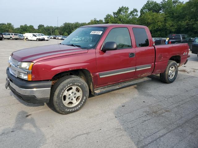 CHEVROLET SILVERADO 2004 2gcek19tx41336445