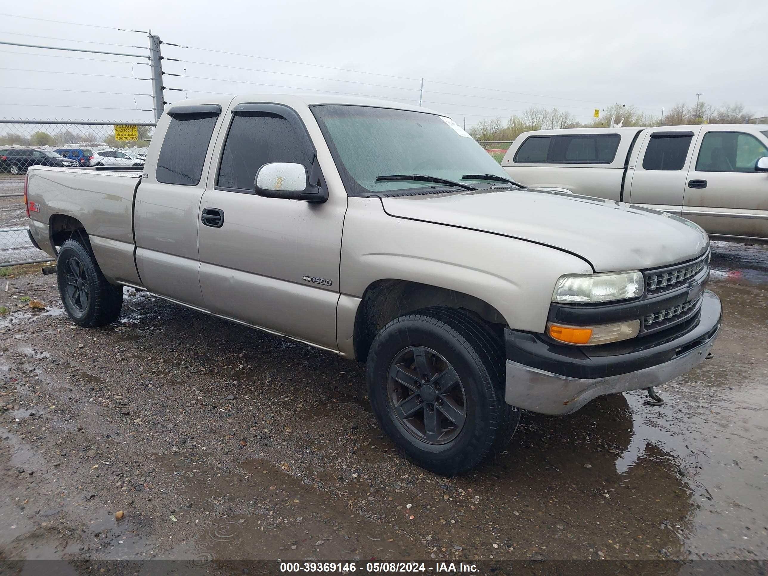 CHEVROLET SILVERADO 1999 2gcek19txx1282438