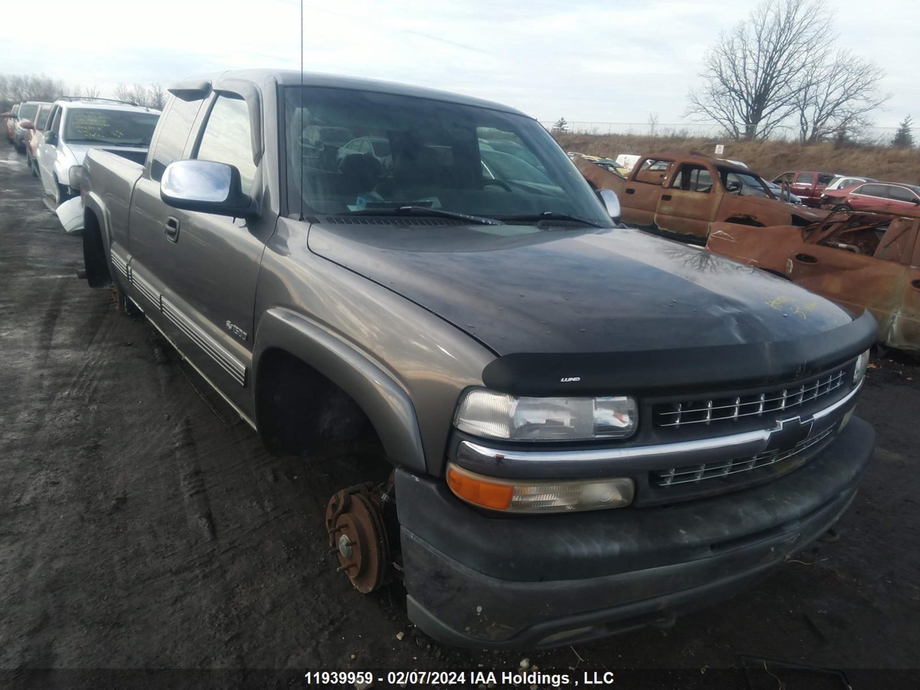 CHEVROLET SILVERADO 2000 2gcek19txy1148885