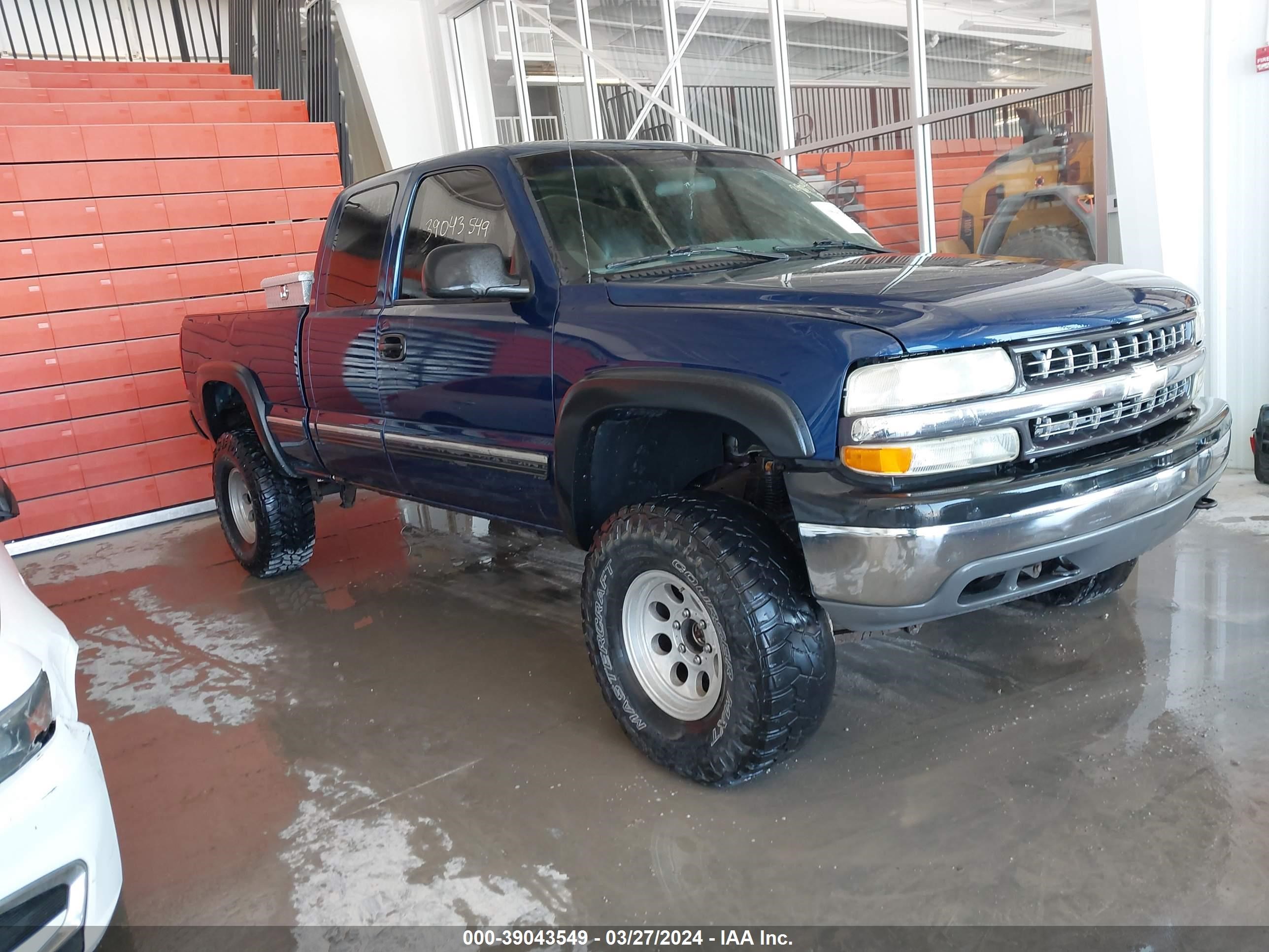 CHEVROLET SILVERADO 2001 2gcek19v011283347